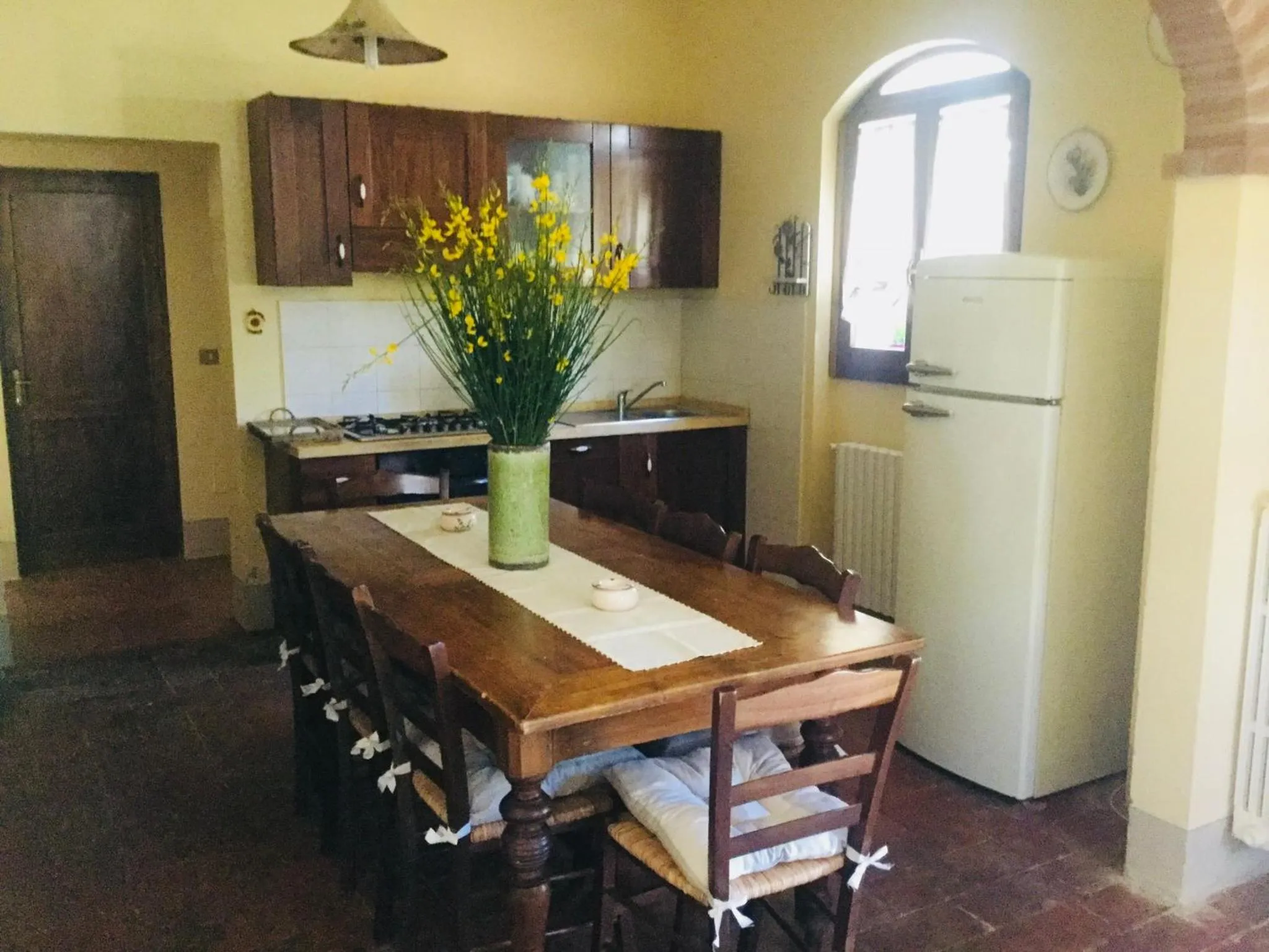 Kitchen or kitchenette in Agriturismo Podere Delle Querci