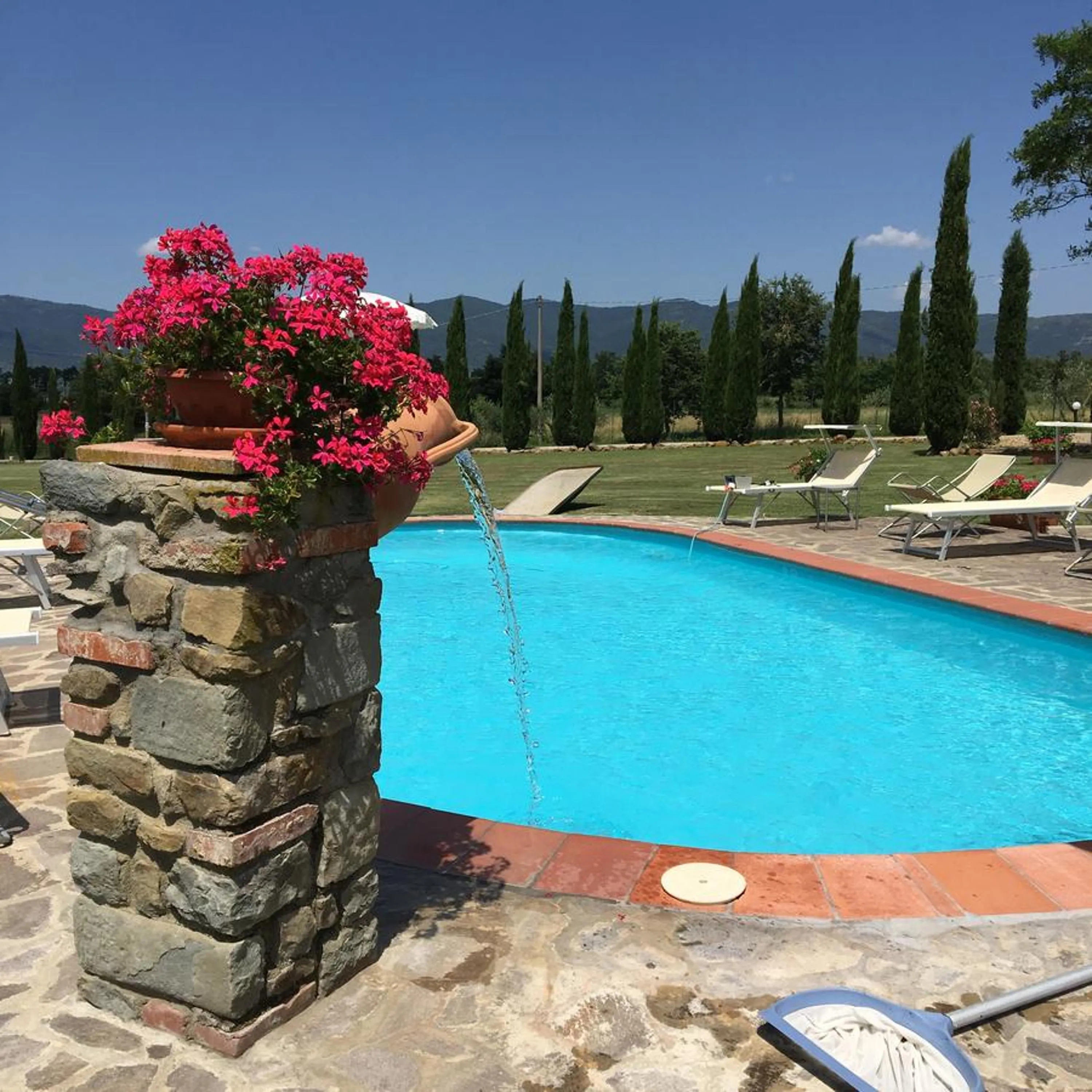 Swimming pool in Agriturismo Podere Delle Querci