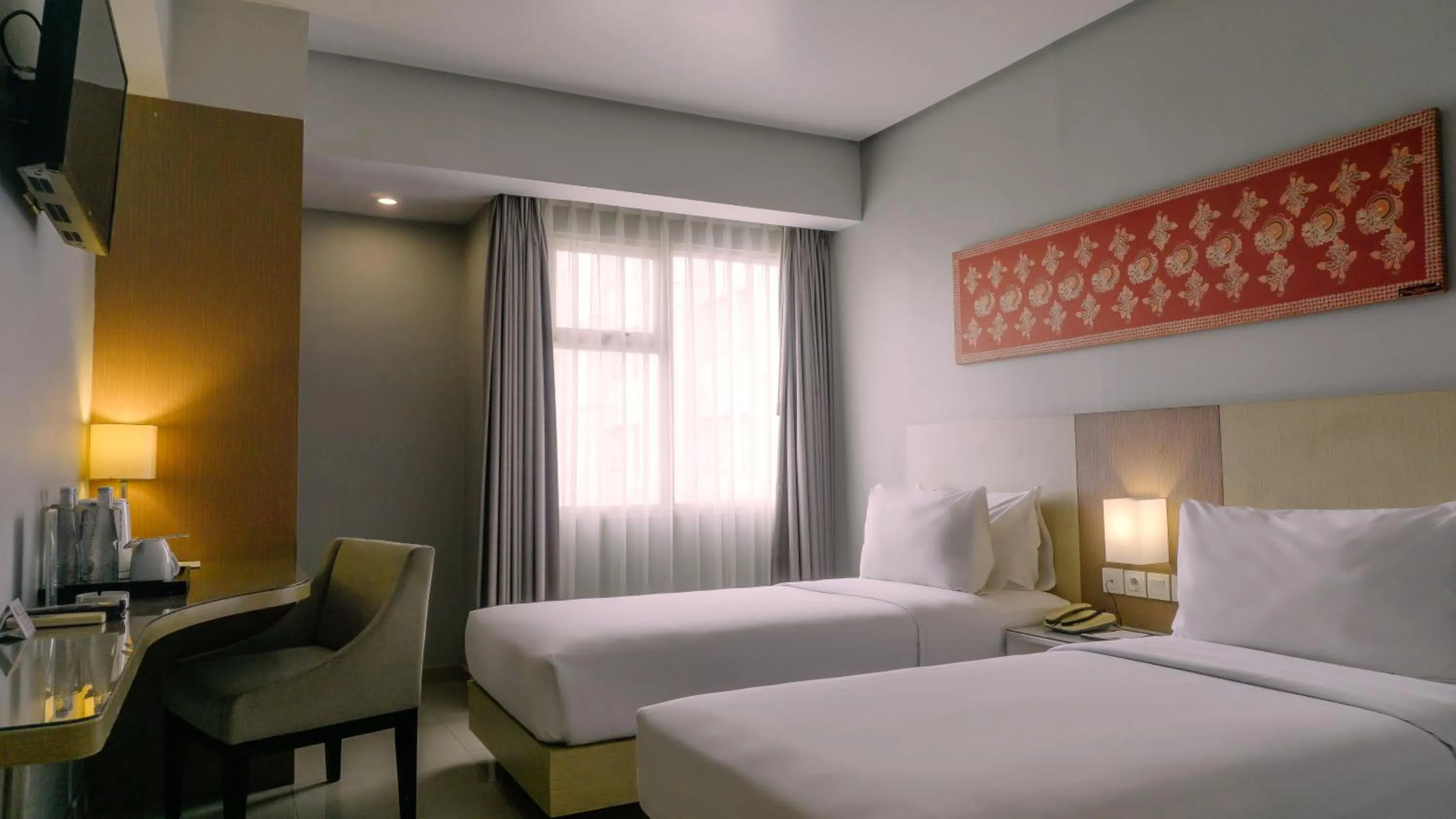 Bedroom, Bed in Hotel Santika Depok