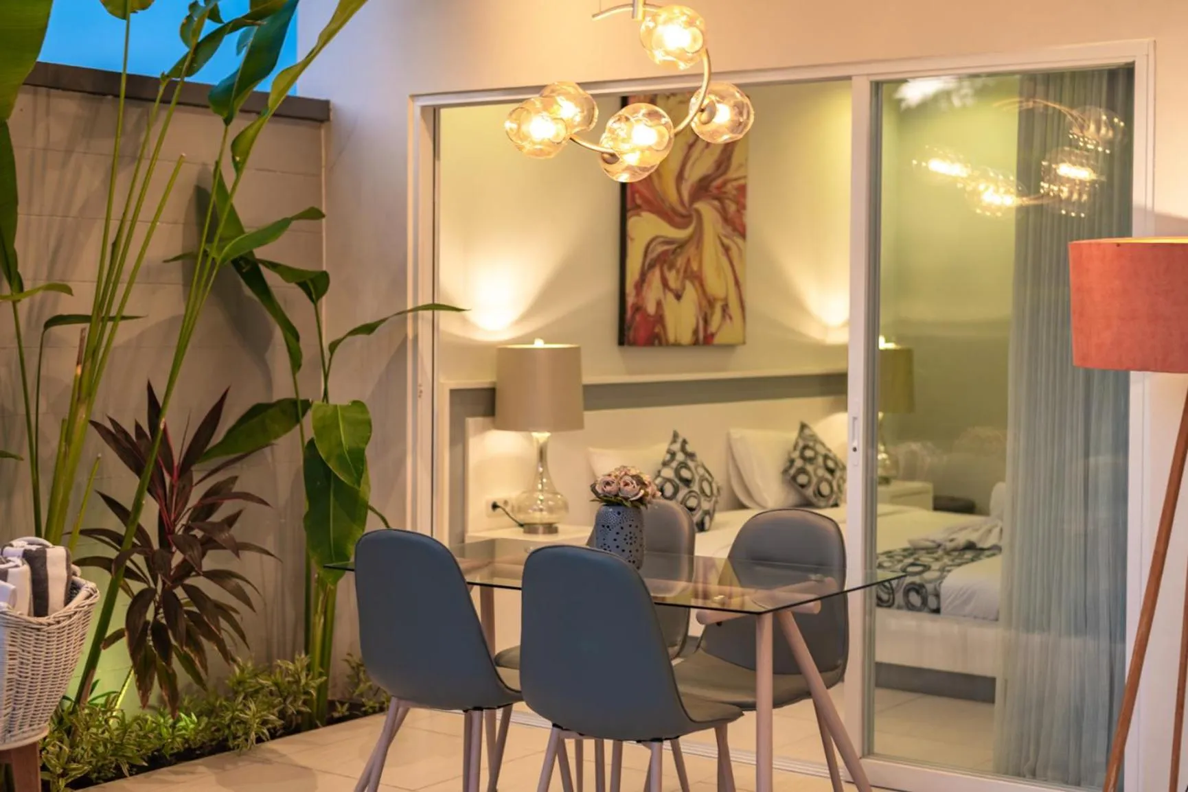 Bedroom, Bed in Villa Shiva