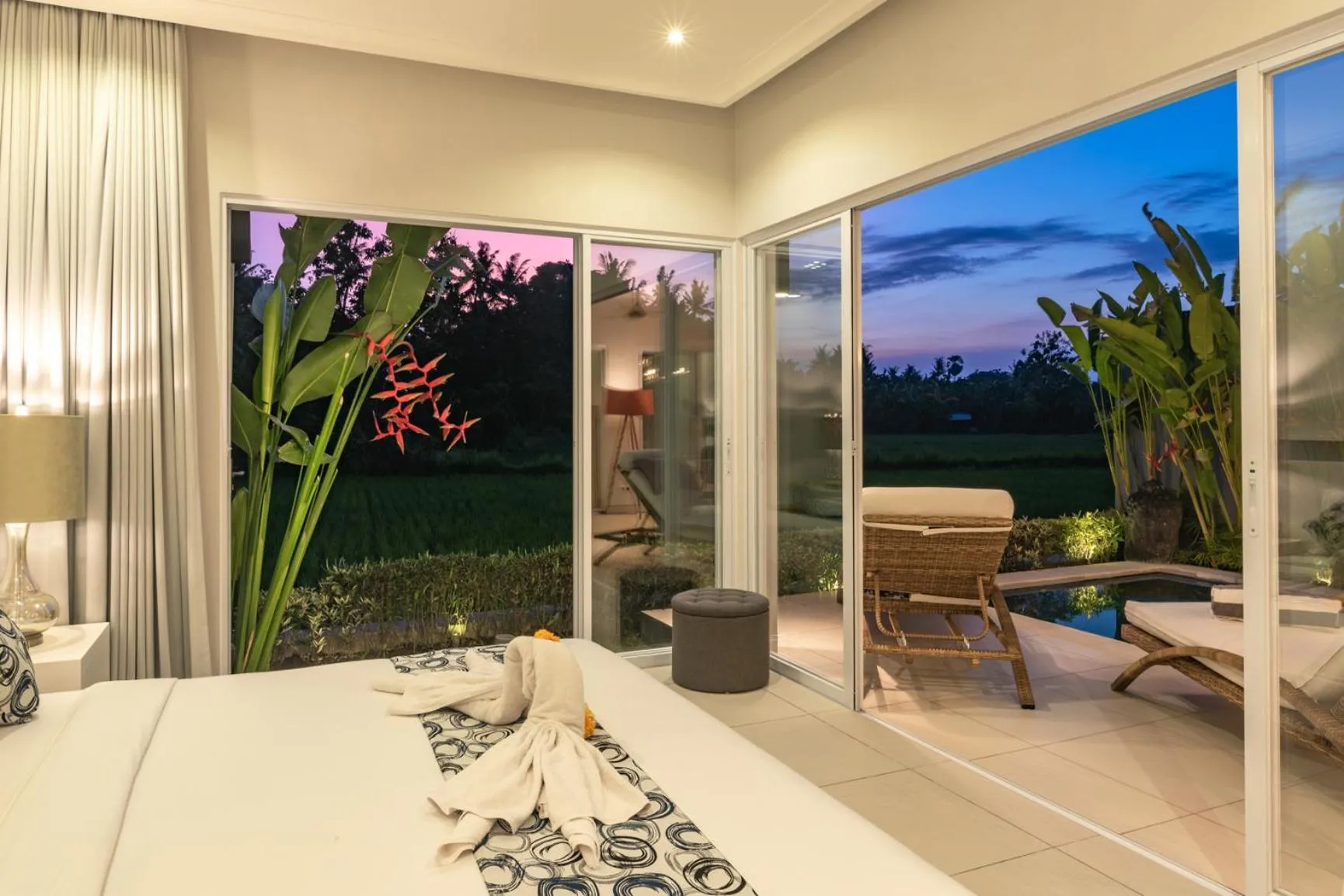 Bedroom in Villa Shiva