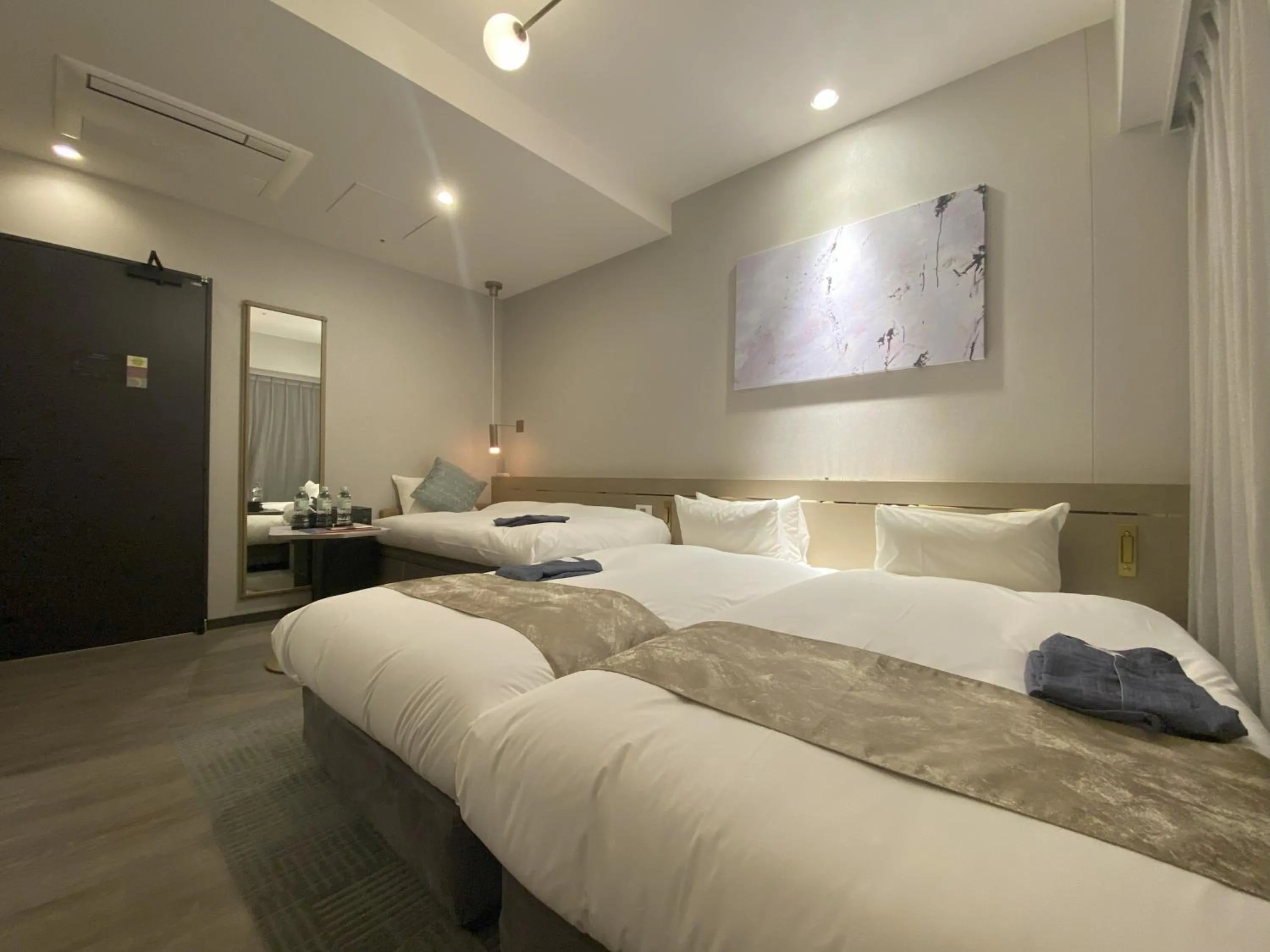 Bed in Hotel Cordia Osaka Hommachi