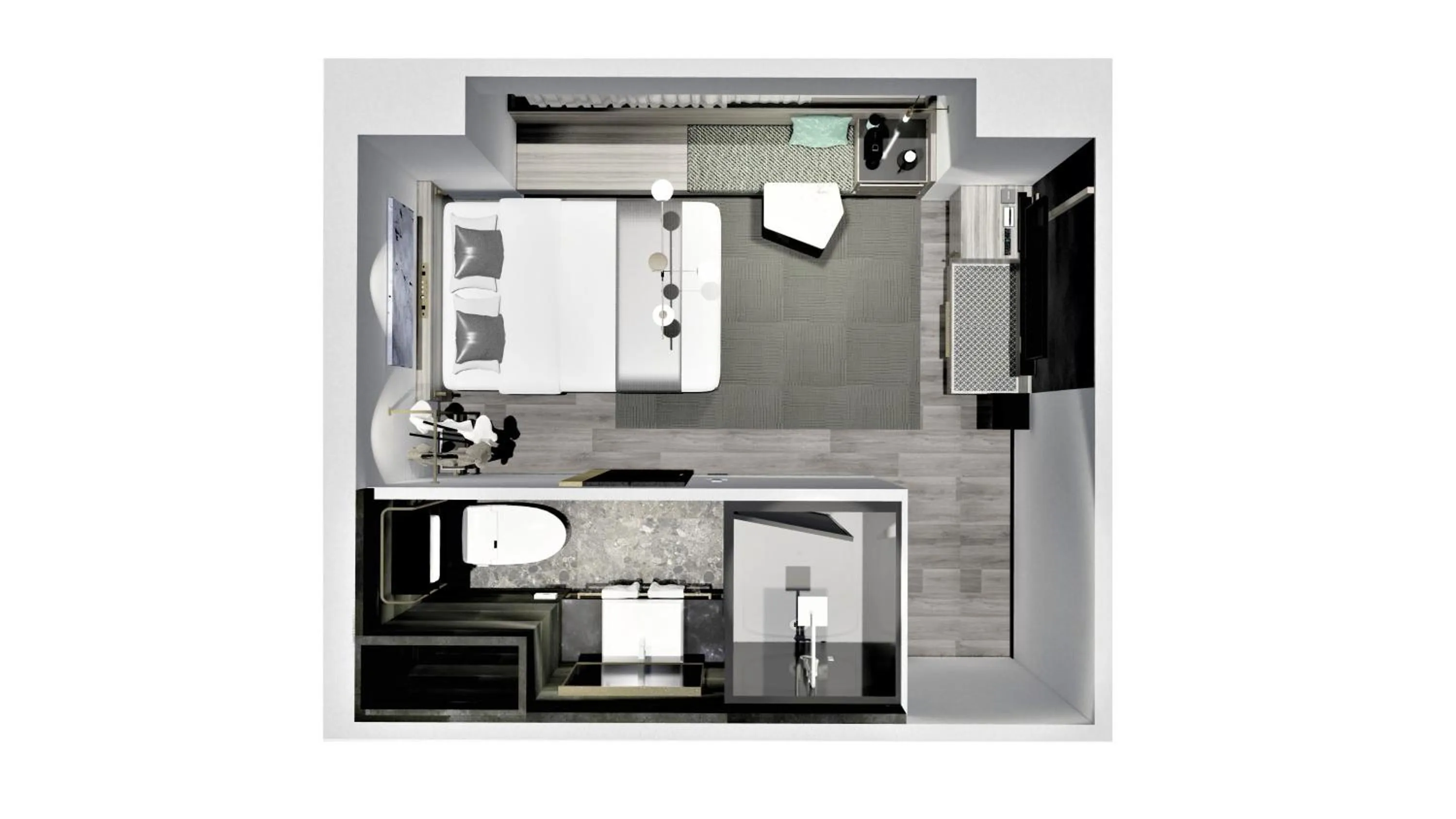 Floor plan in Hotel Cordia Osaka Hommachi