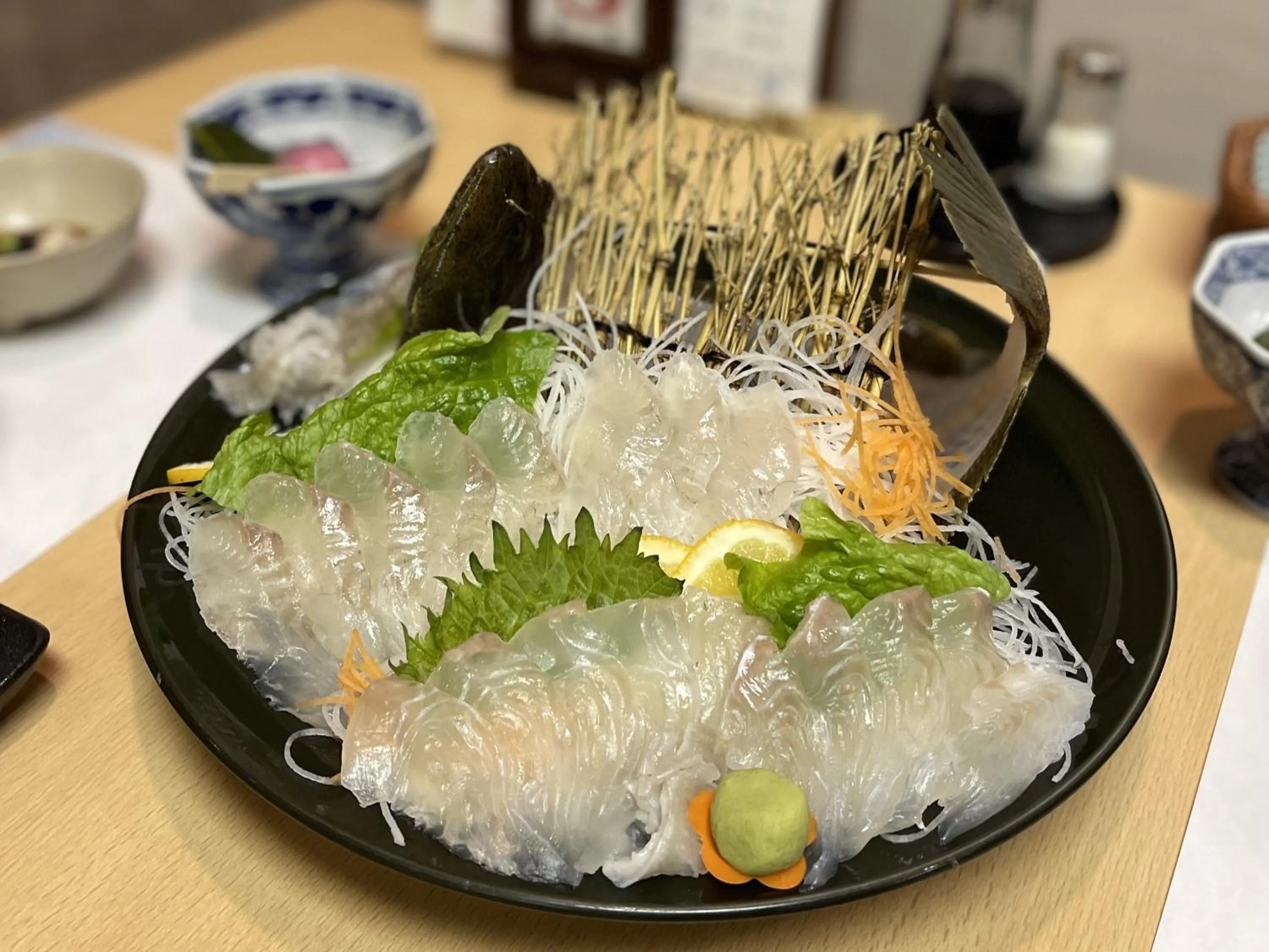 Dinner in Amakusa Onsen Hotel Shikisakikan
