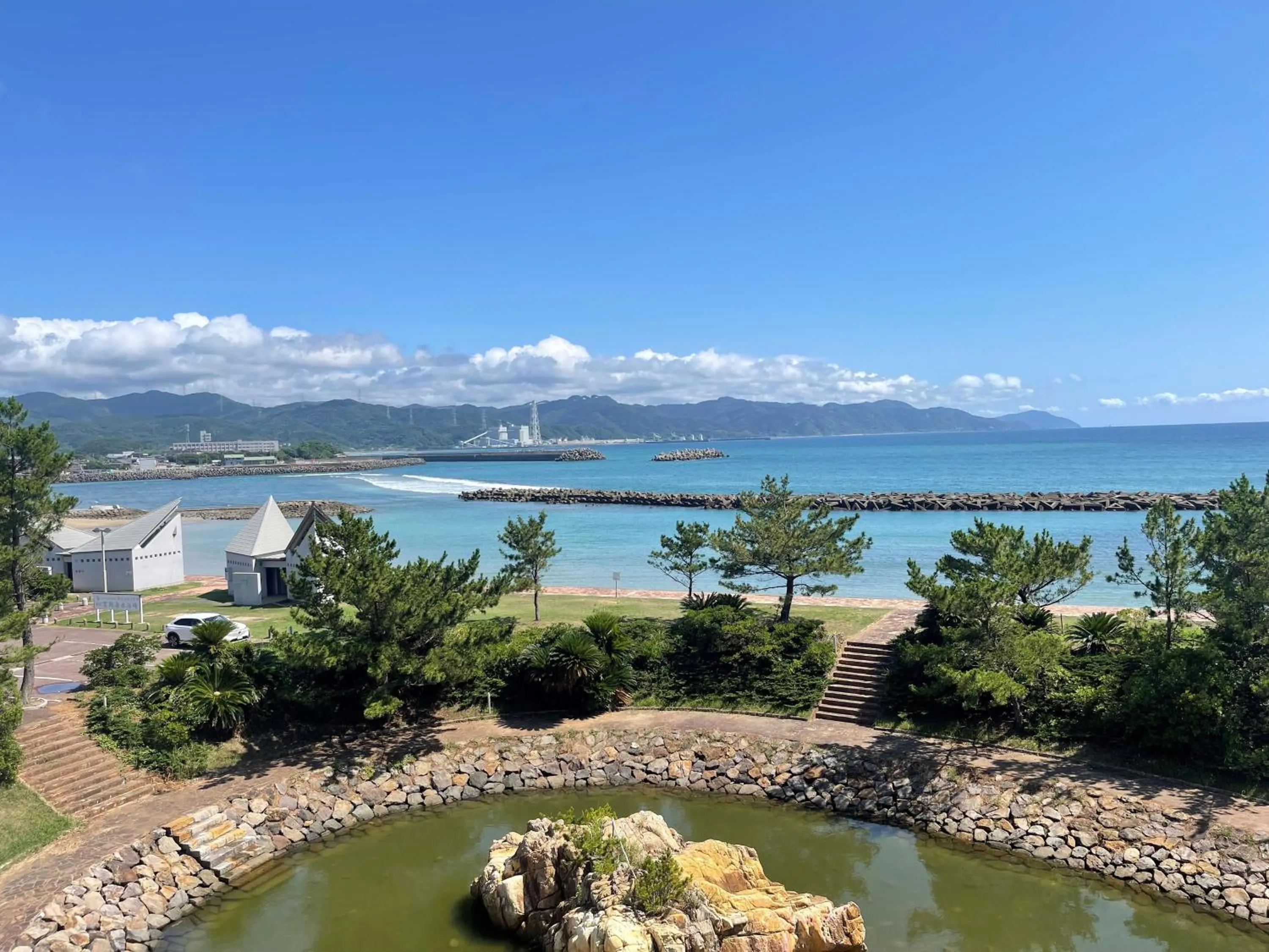 Beach in Amakusa Onsen Hotel Shikisakikan