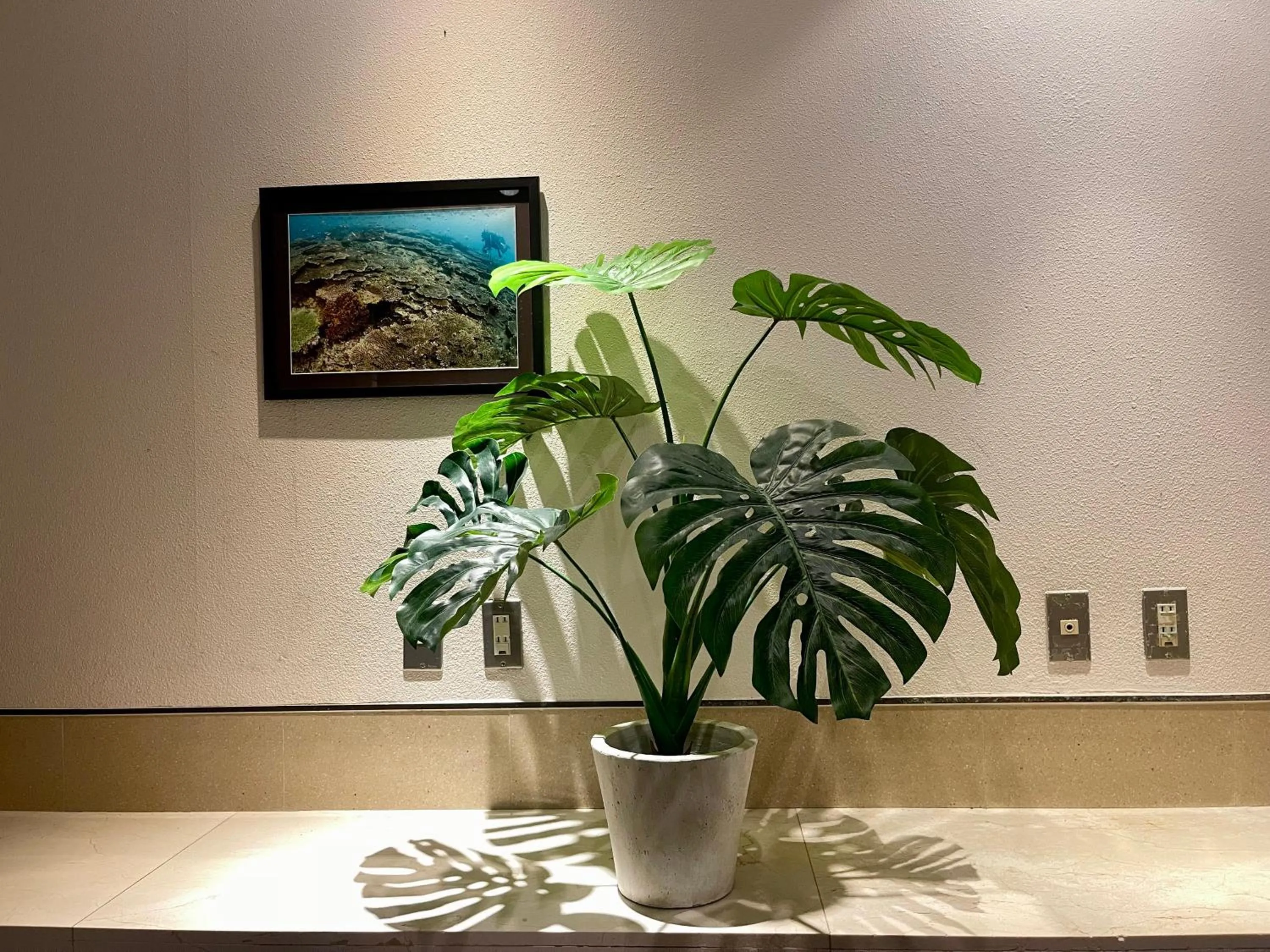 Decorative detail in Amakusa Onsen Hotel Shikisakikan