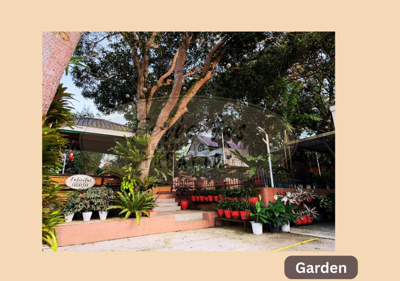 Garden view in Felicitas Tagaytay
