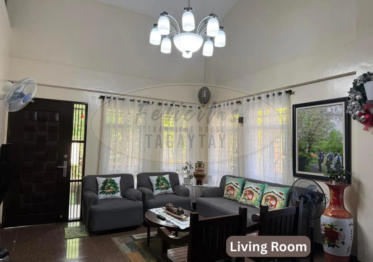 Living room in Felicitas Tagaytay