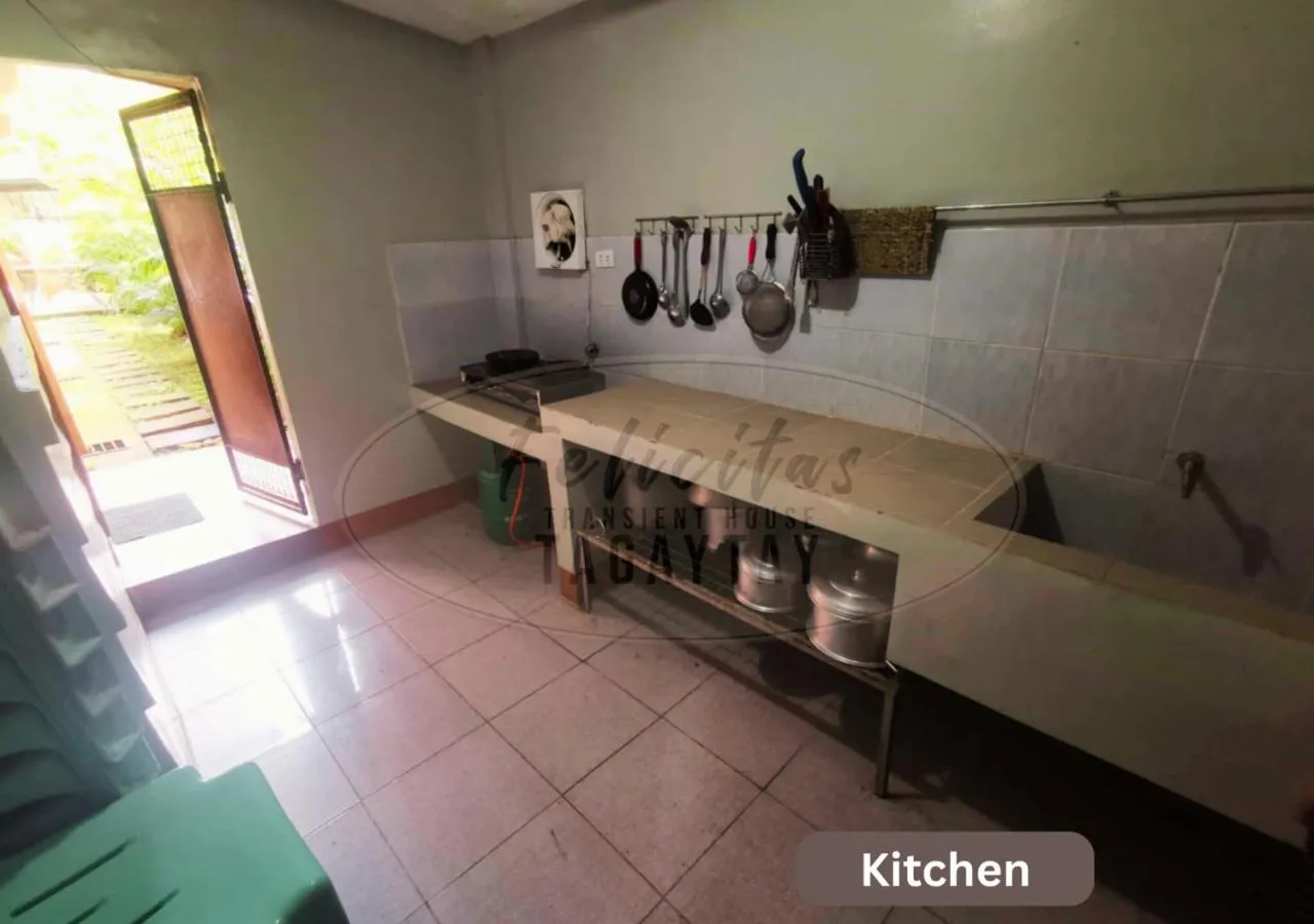 kitchen in Felicitas Tagaytay