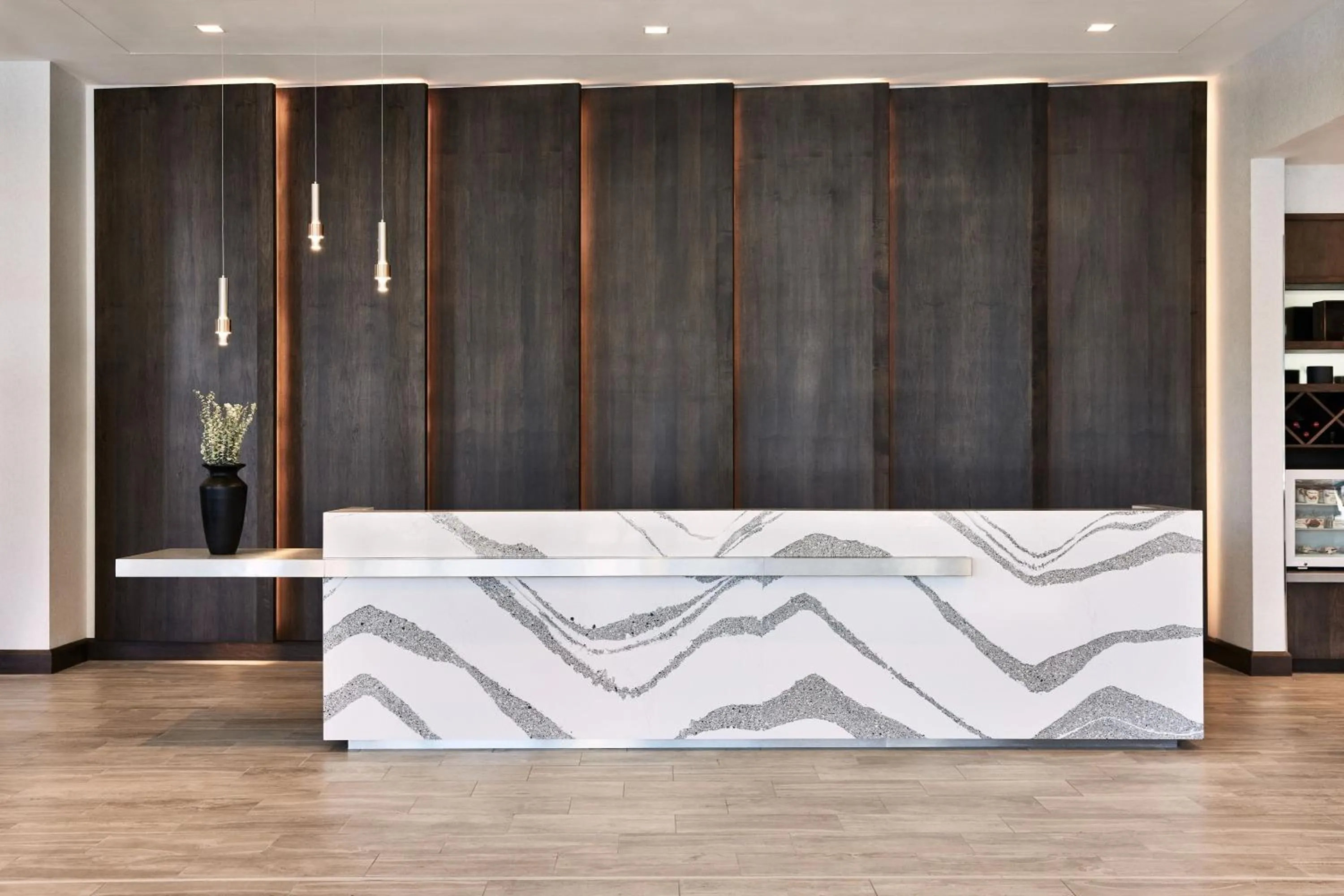 Lobby or reception in AC Hotel by Marriott Nashville Brentwood