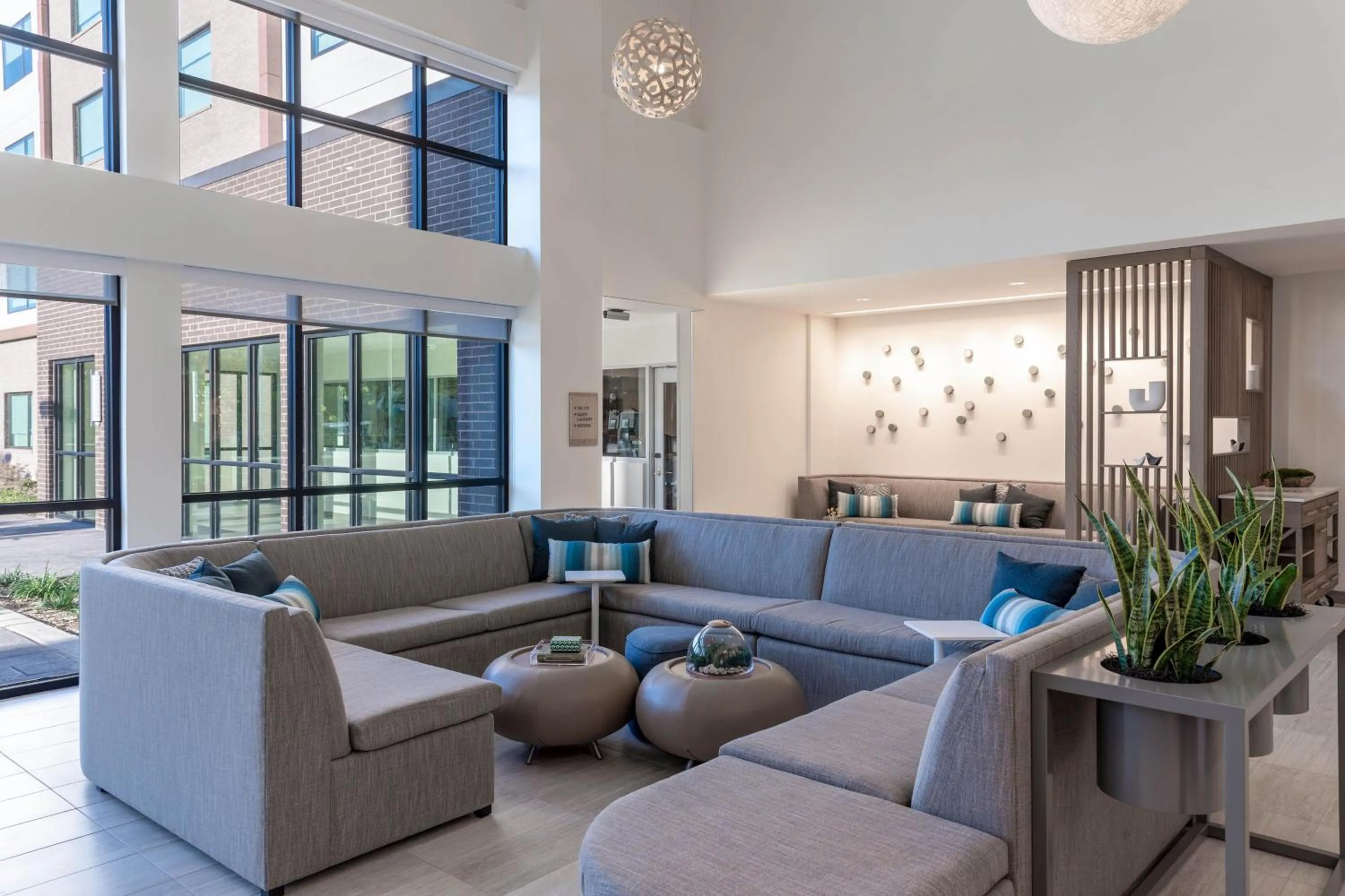 Lobby or reception in Element Dallas Richardson