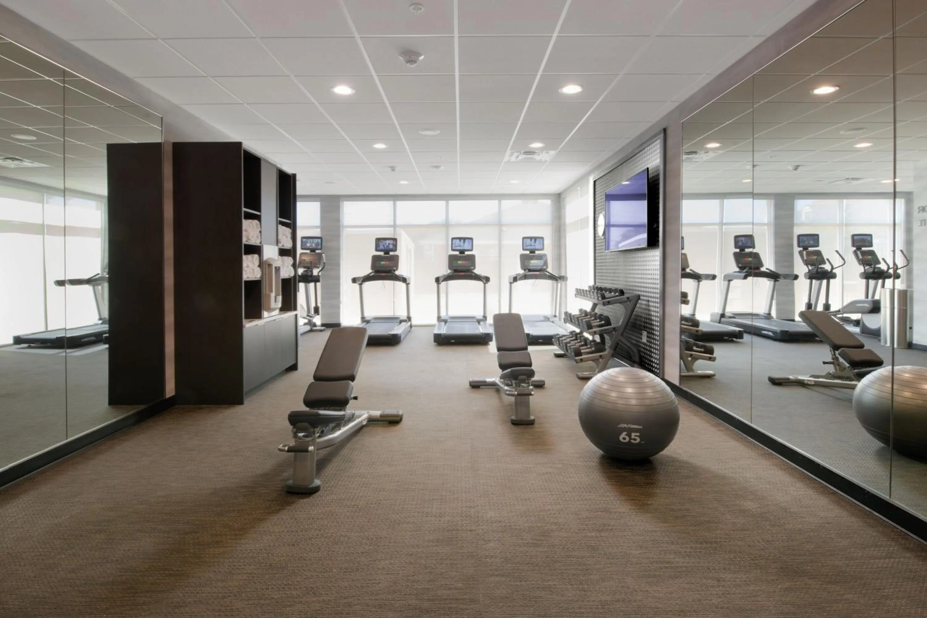 Fitness centre/facilities in Fairfield by Marriott Inn & Suites Dallas East