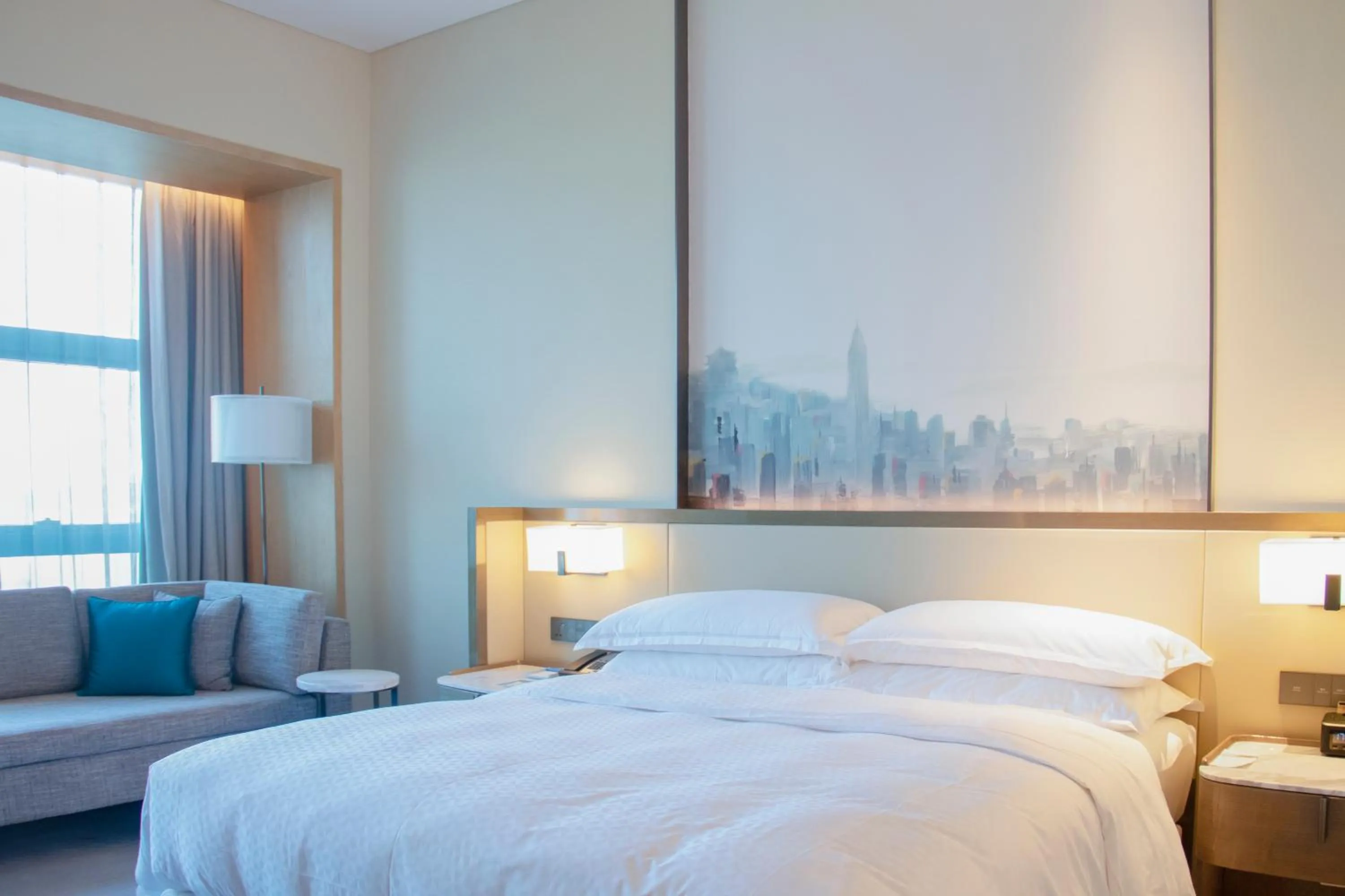 Bed in Four Points by Sheraton Wuhan, Jiangxia