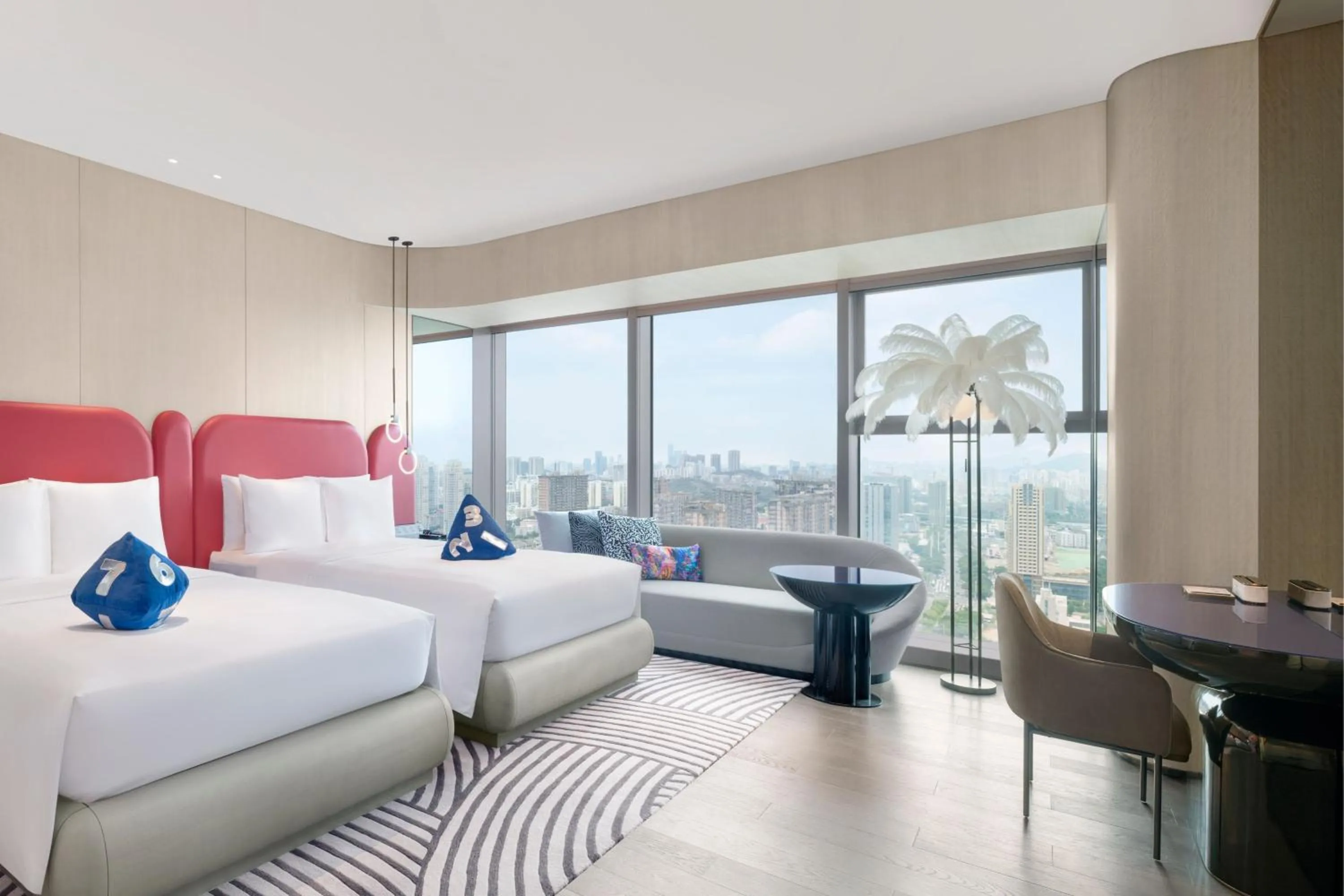 Photo of the whole room, Bed in W-Xiamen