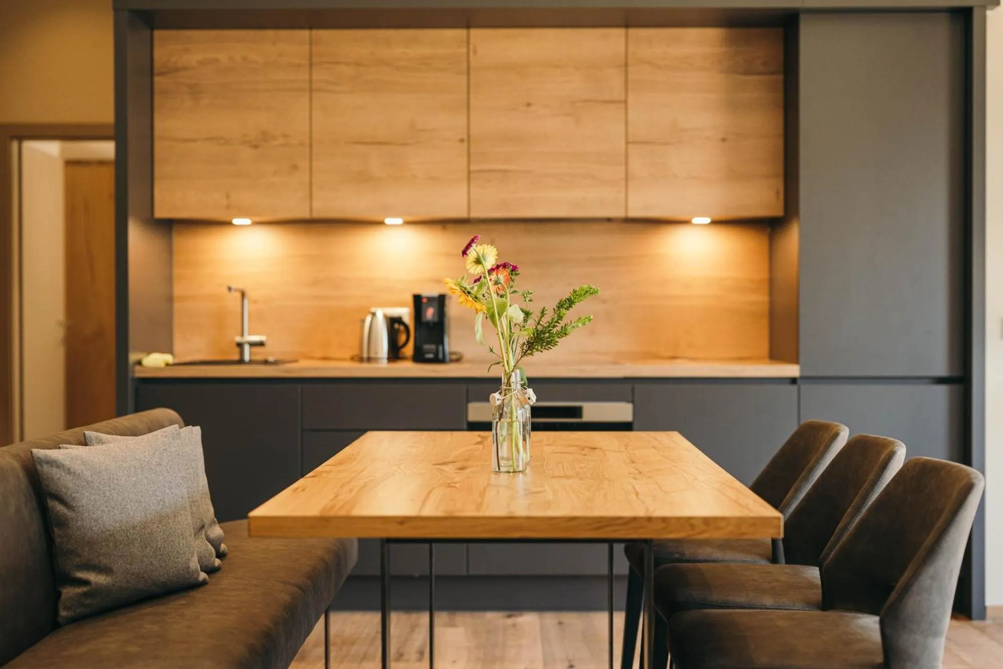 kitchen in REMIND Apartements Brixental