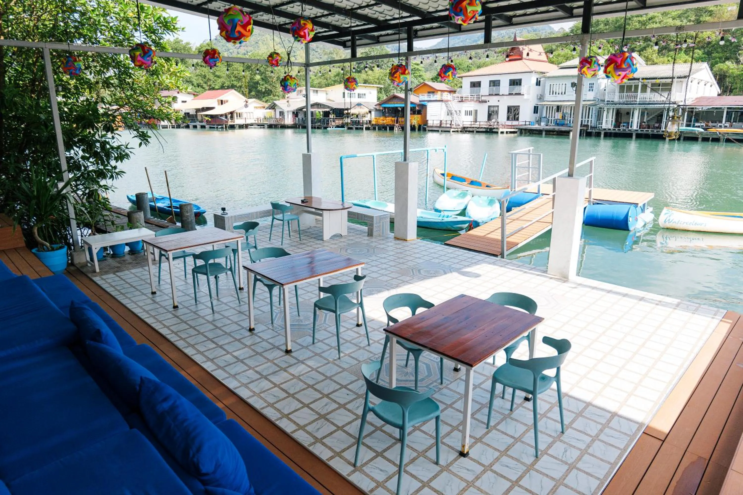 Canoeing in Watercolours