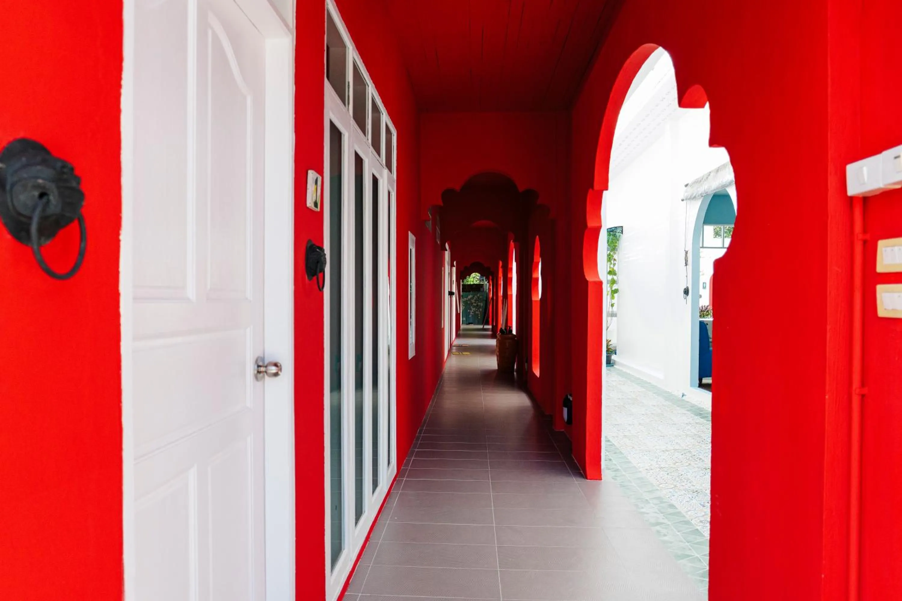 Facade/entrance in Watercolours