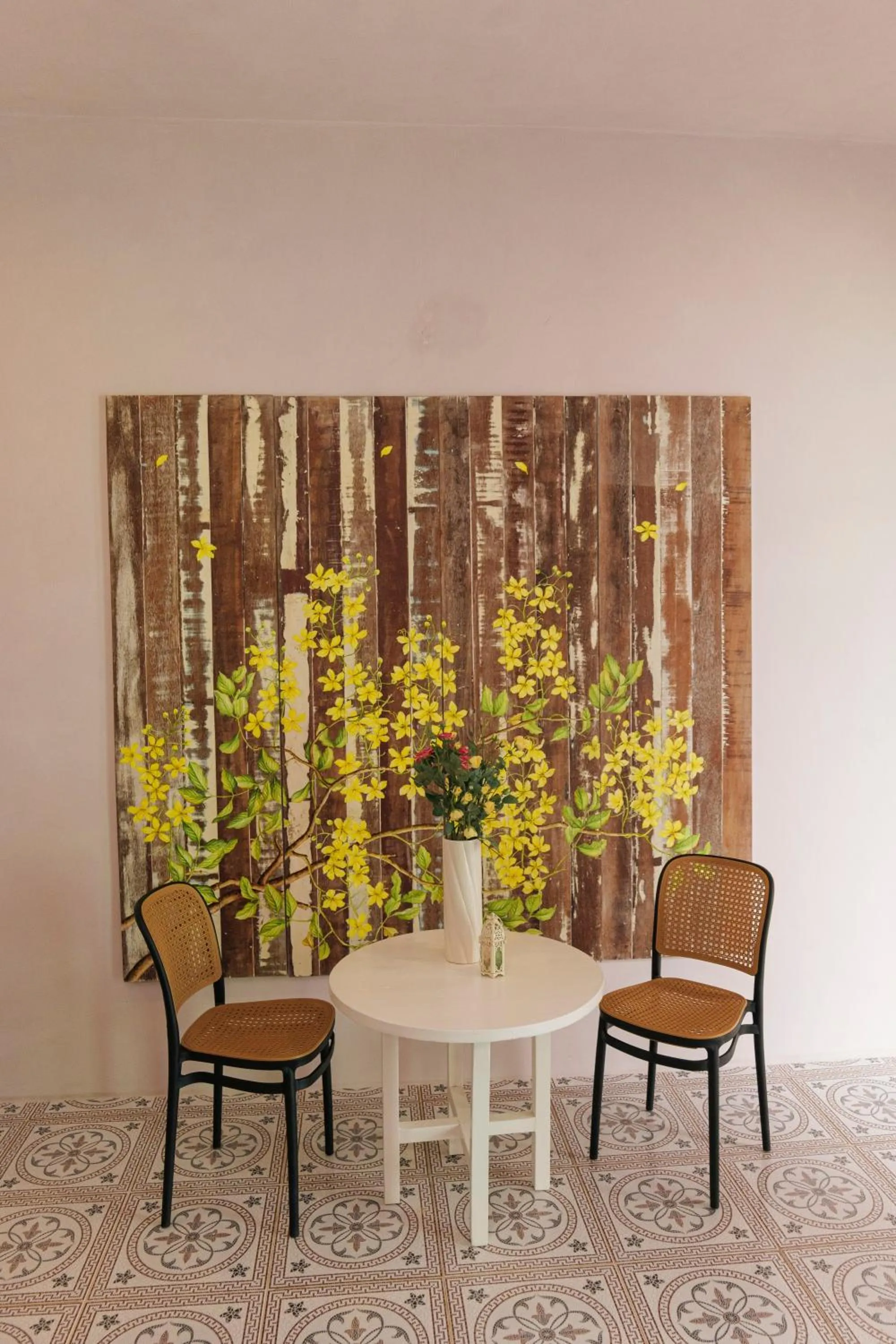 Bedroom in Watercolours