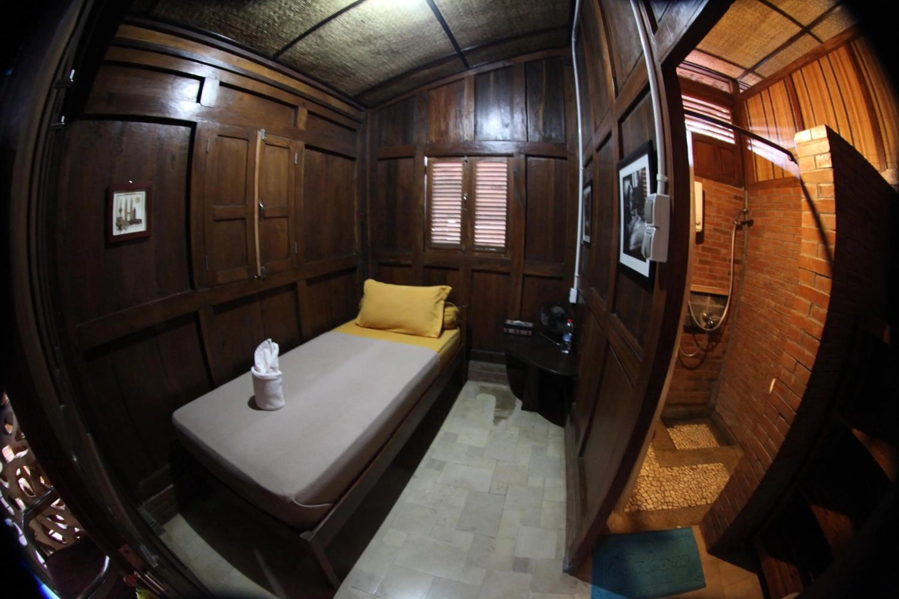 Bird's eye view, Bed in Omah Garengpoeng Guest House