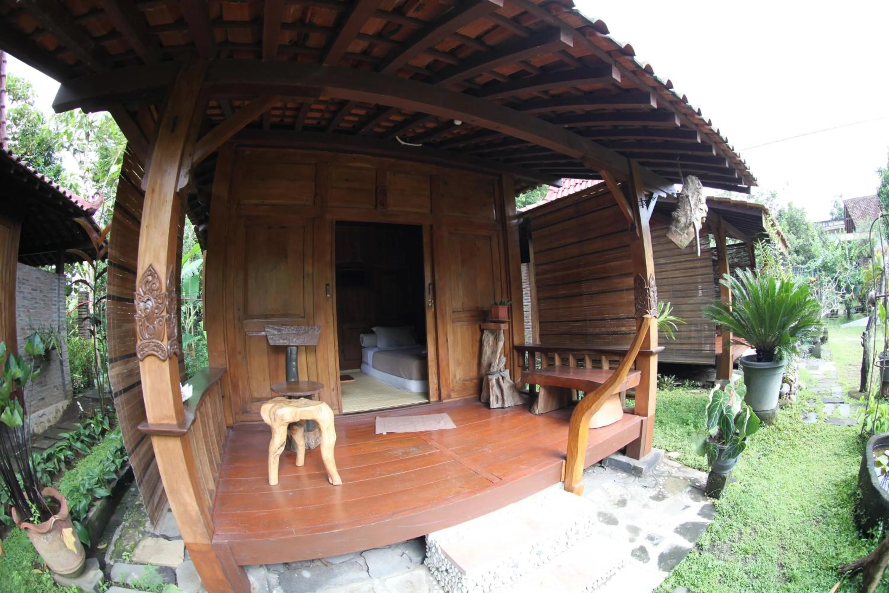Patio in Omah Garengpoeng Guest House