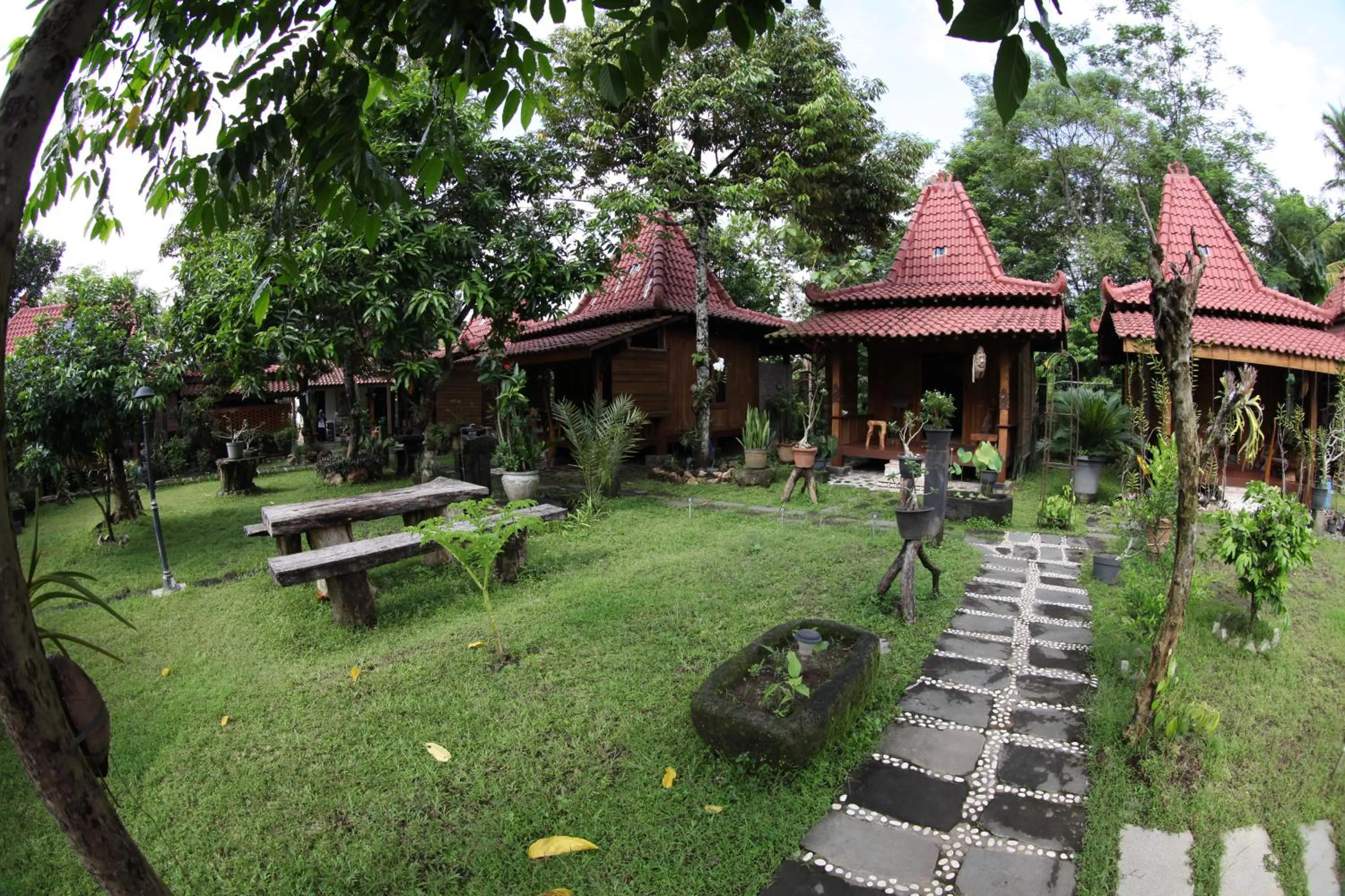Natural landscape in Omah Garengpoeng Guest House