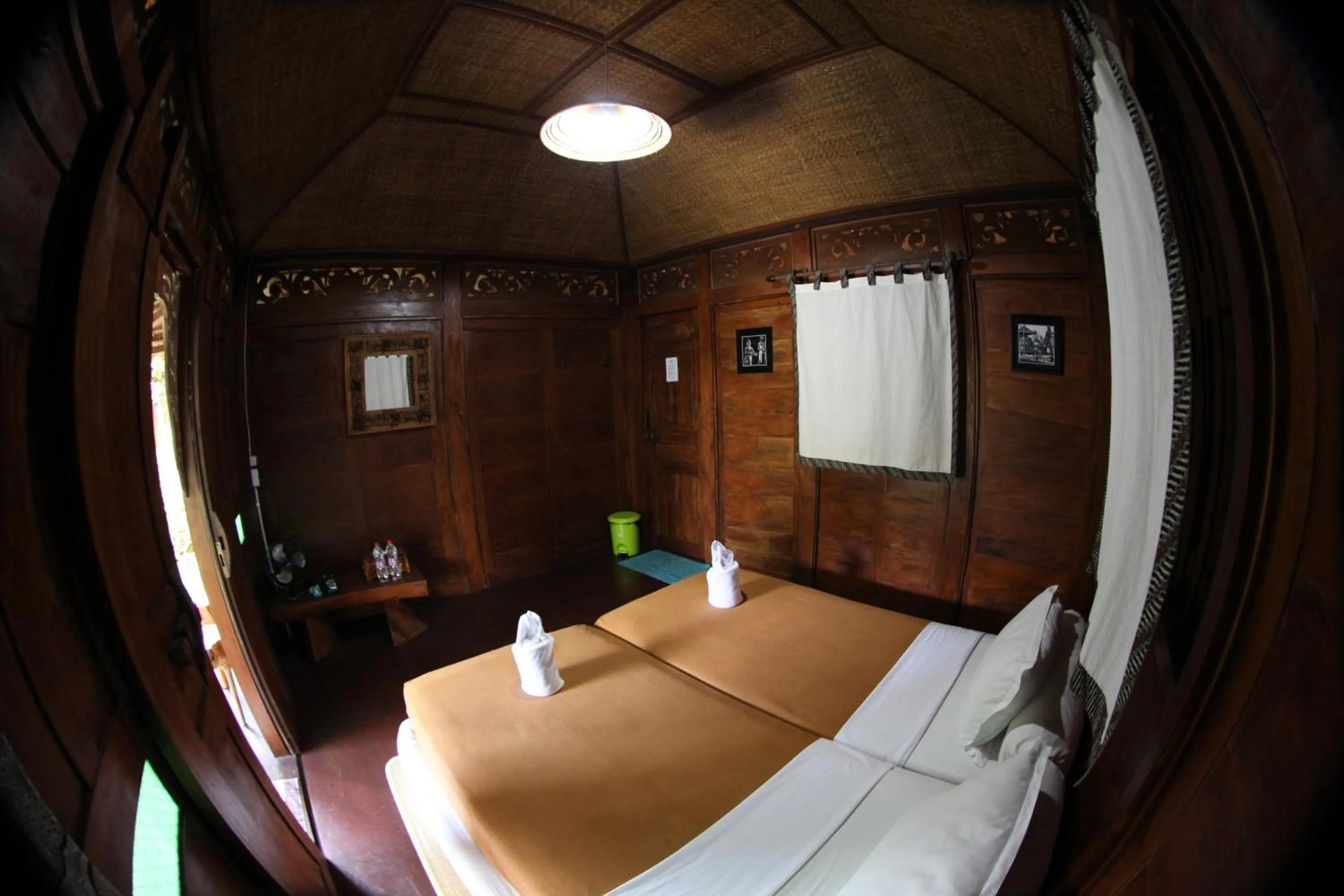 Bird's eye view, Bed in Omah Garengpoeng Guest House