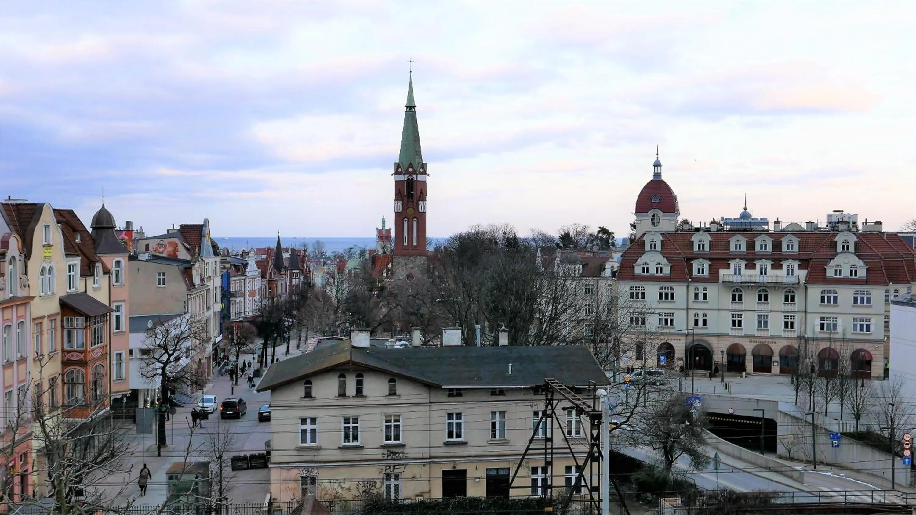 City view in Vintageapartment