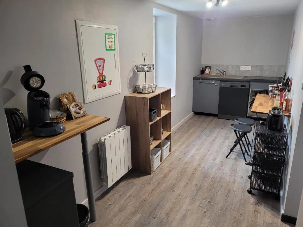 kitchen in La Roseraie