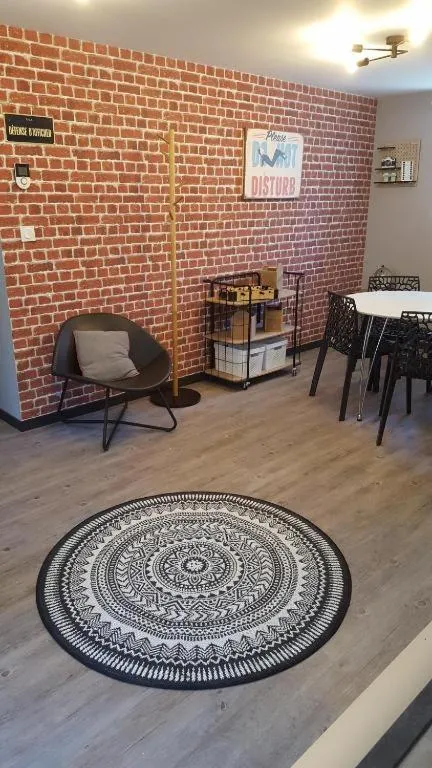 Living room in La Roseraie