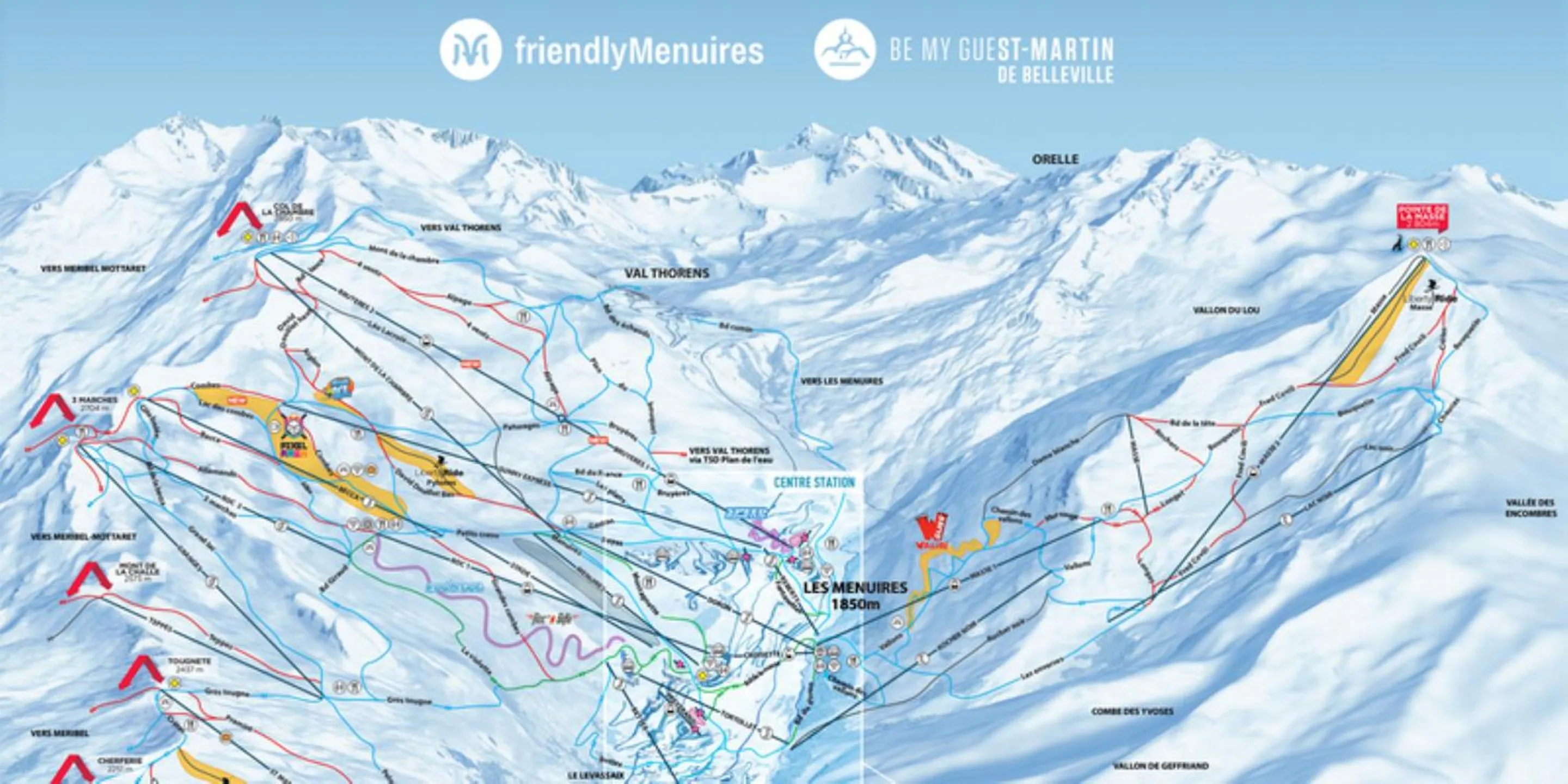 Skiing in Résidence Lac du Lou