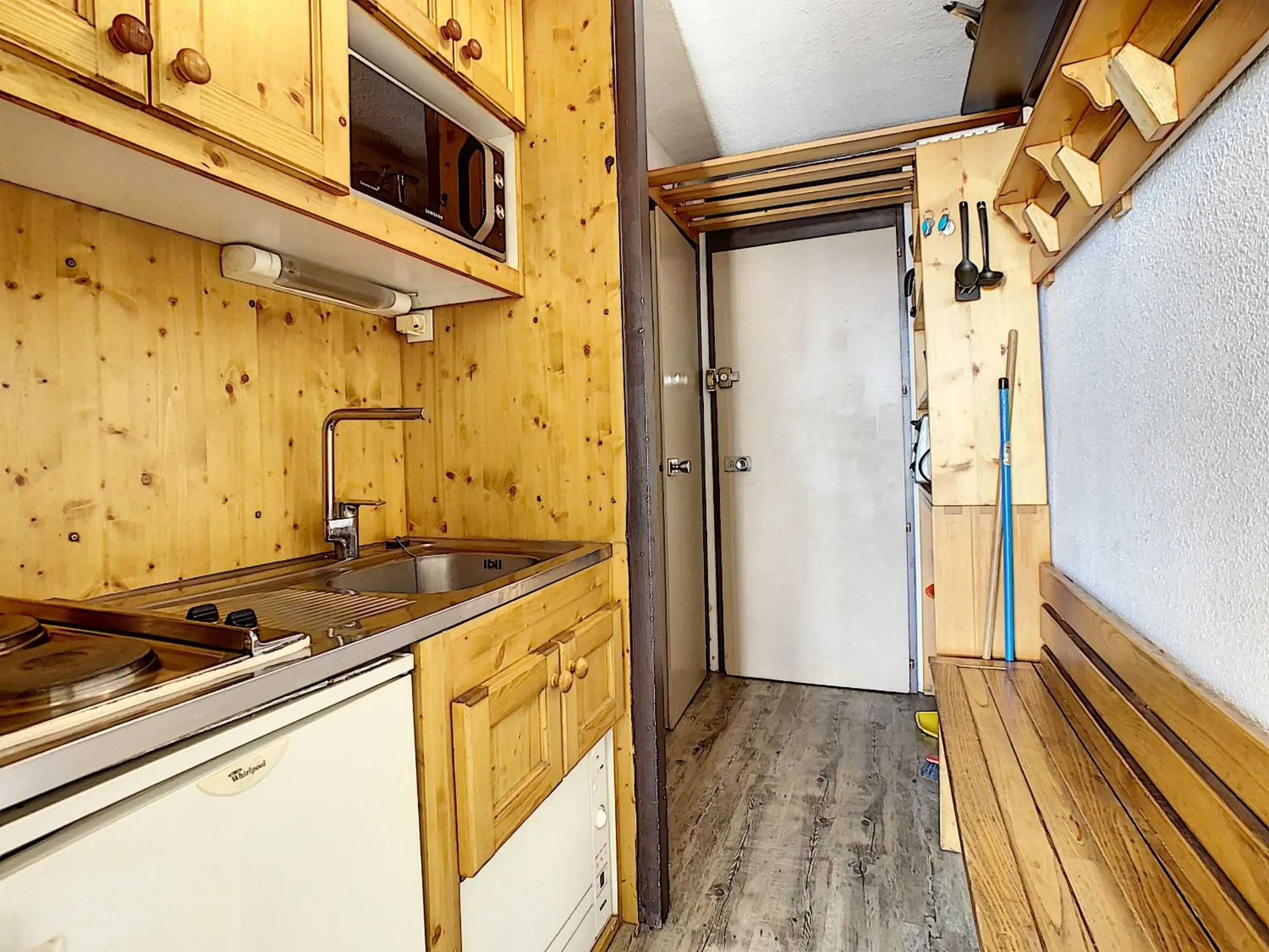 Kitchen or kitchenette in Résidence Lac du Lou