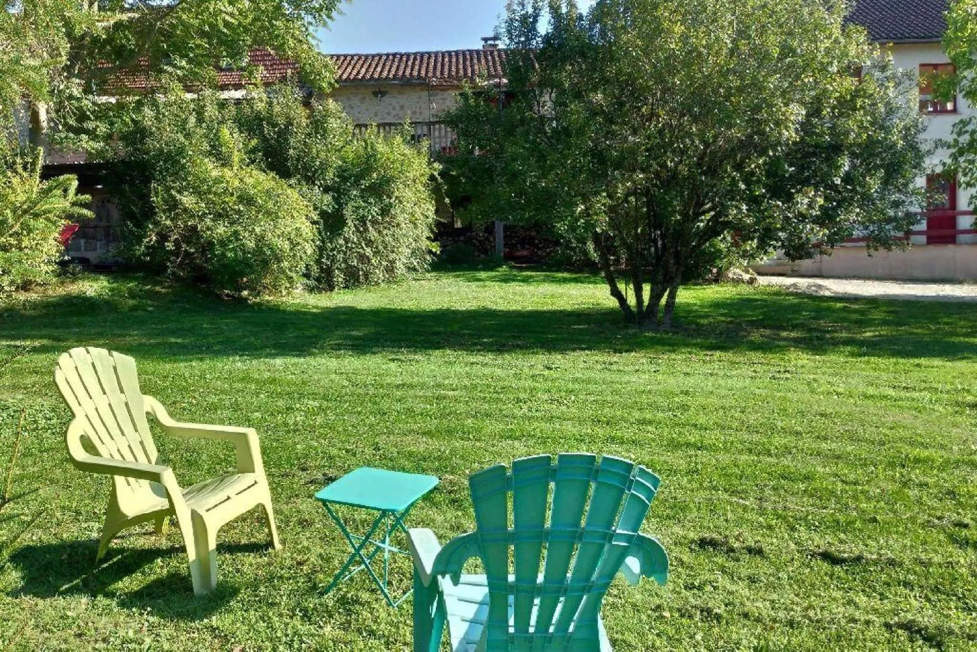 Garden in Chambres d'hôtes La Combe de Redoles