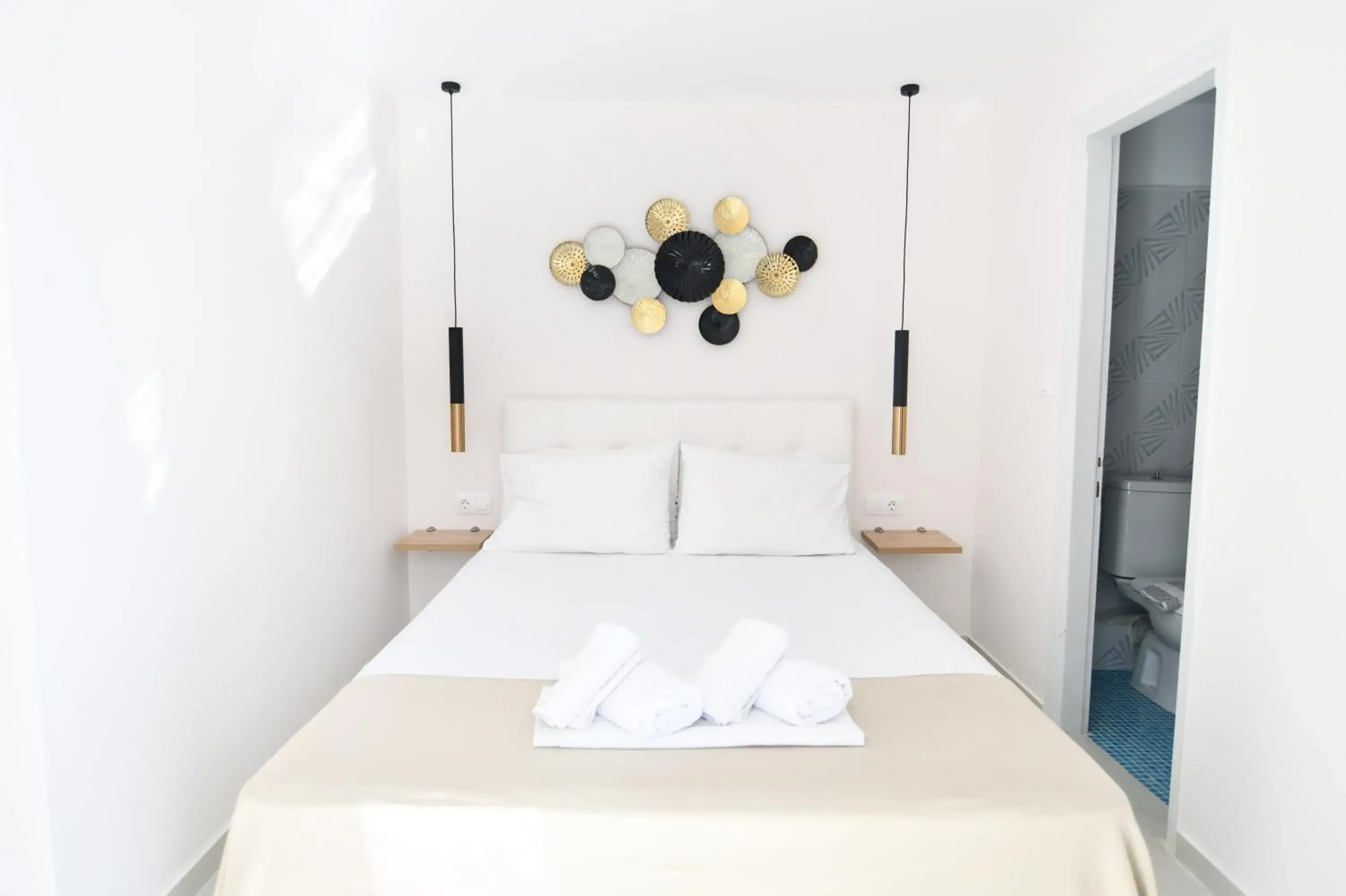 Quadruple Room with Balcony and Partial Sea View in Cocoon Hotel-Beach bar Quadruple Room with Balcony and Partial Sea View in Cocoon Hotel-Beach bar