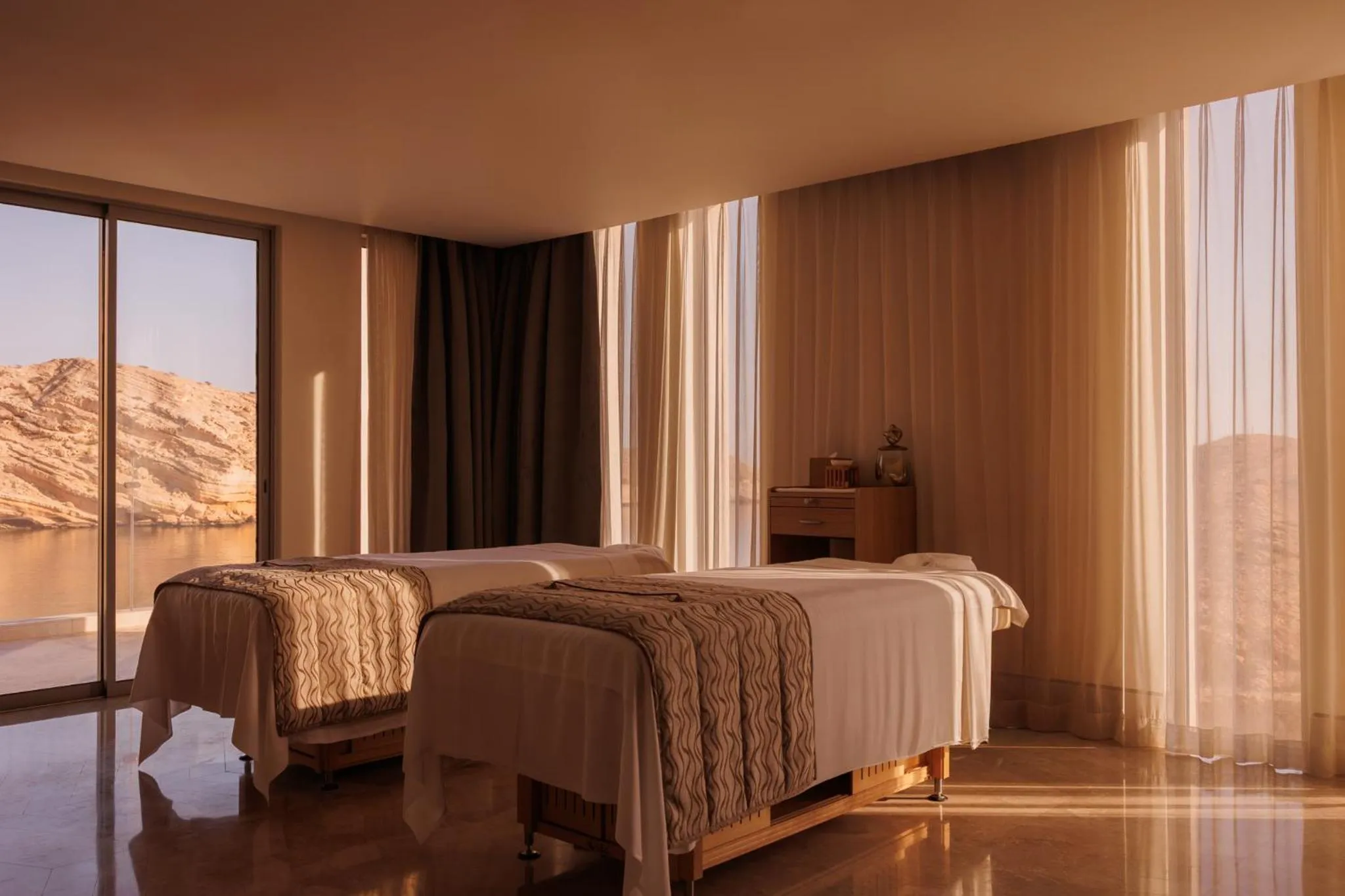 Spa and wellness centre/facilities, Bed in Jumeirah Muscat Bay Oman