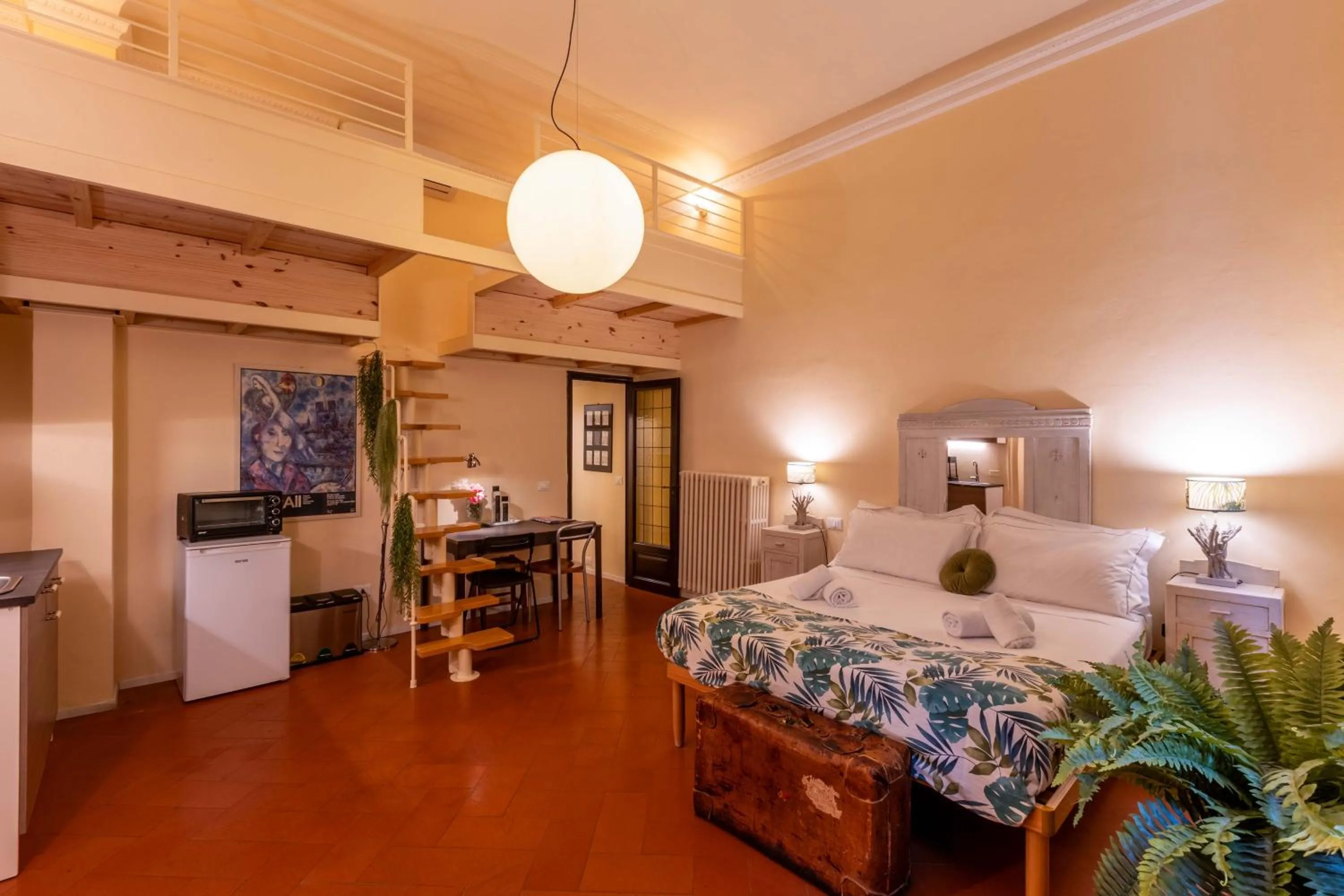 Bedroom, Bed in Secret Garden Firenze B&B