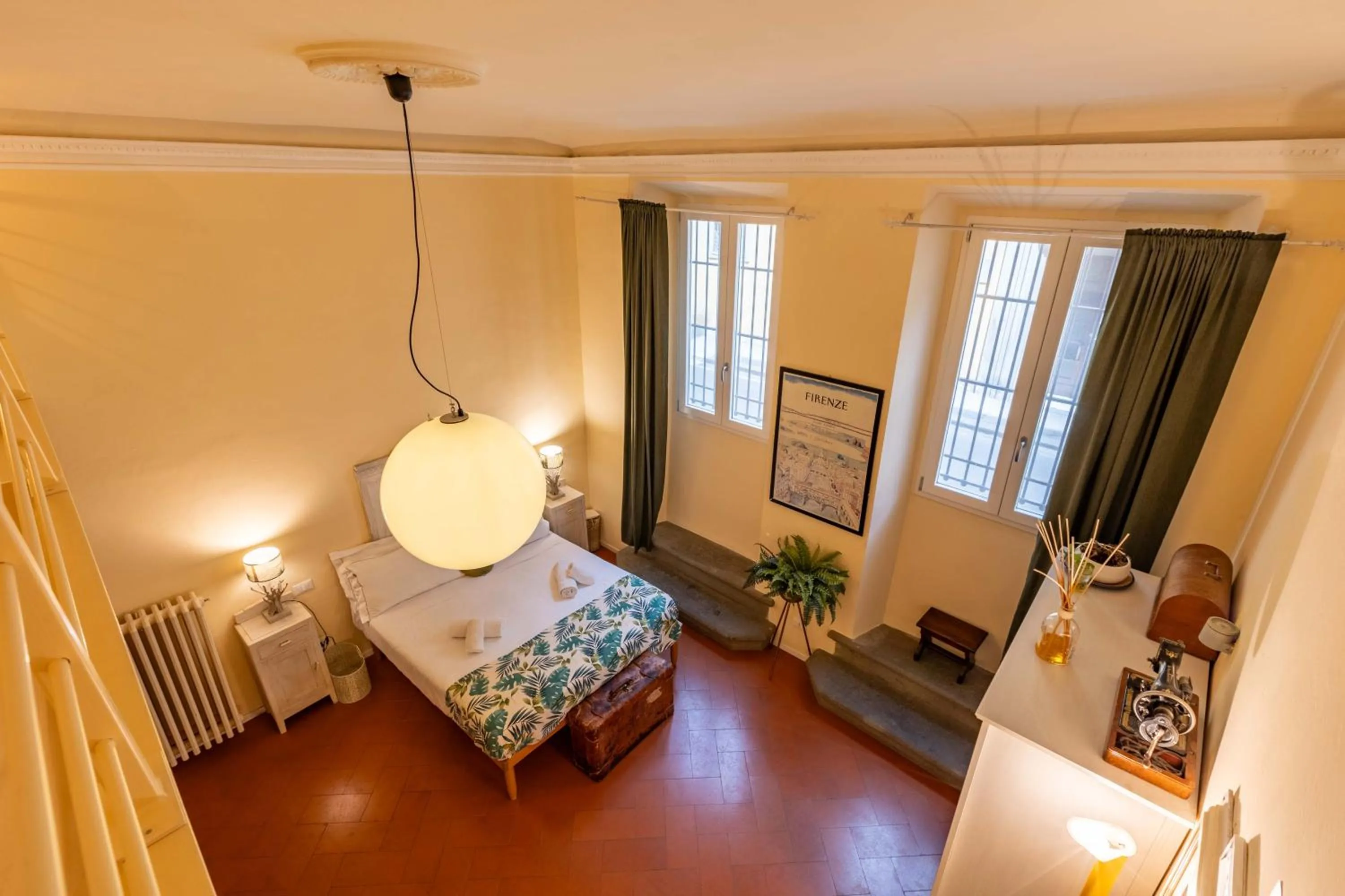 Bedroom, Bed in Secret Garden Firenze B&B