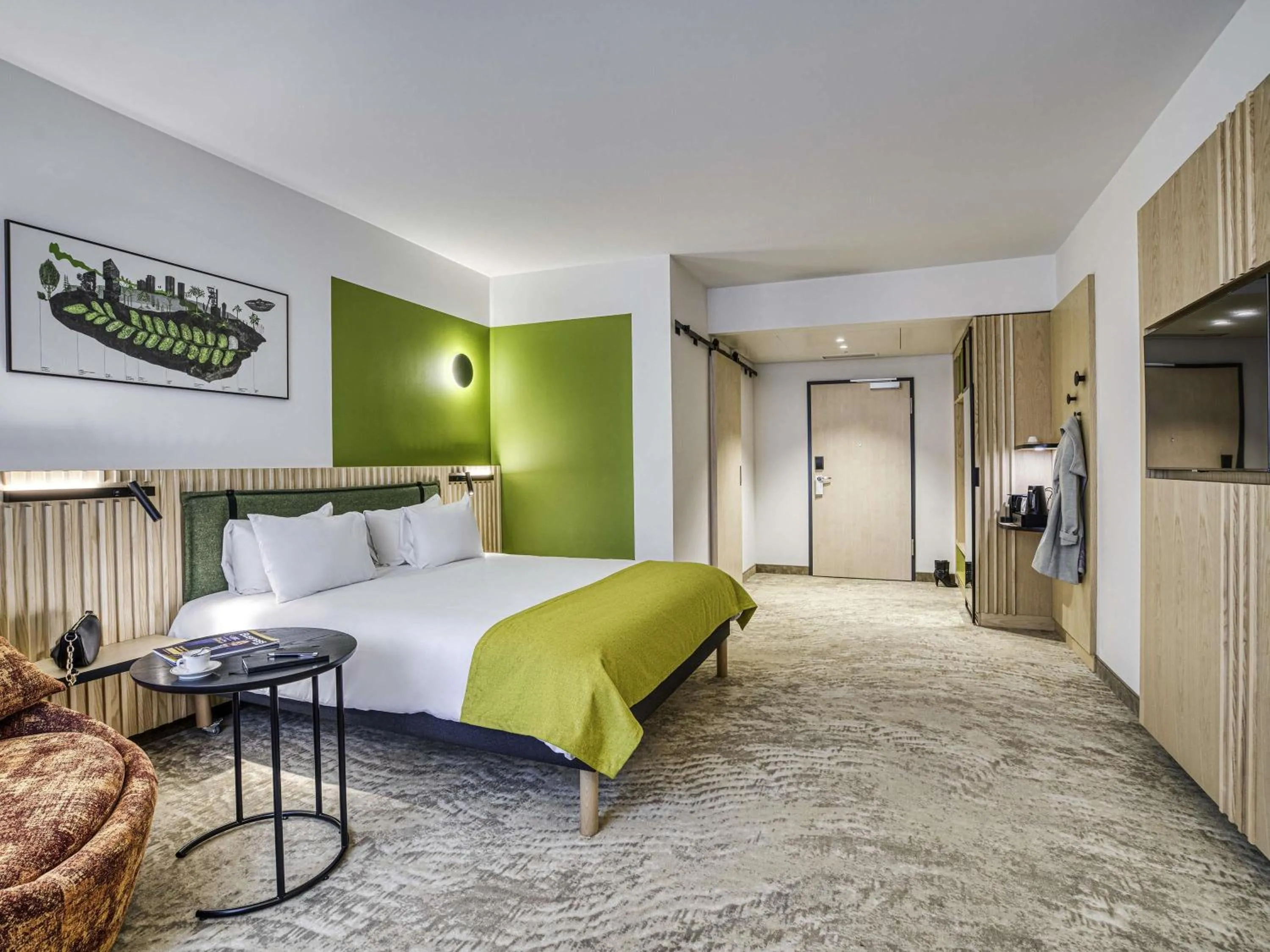 Bedroom, Bed in Mercure Katowice Centrum