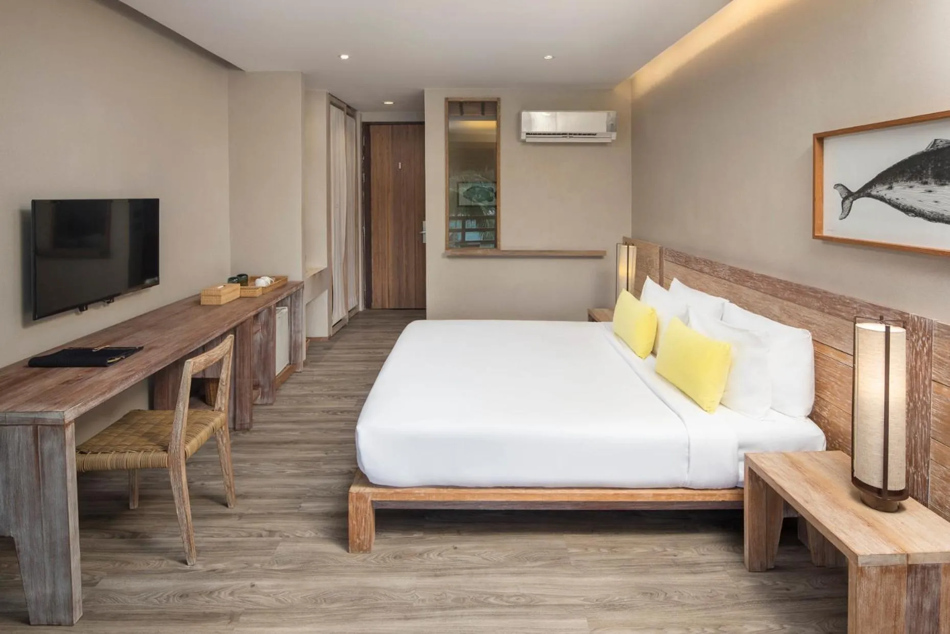 Bedroom, Bed in Beach Club by Haadtien