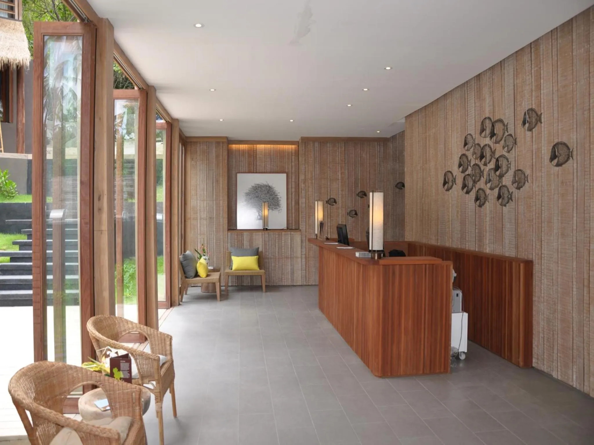 Lobby or reception in Beach Club by Haadtien