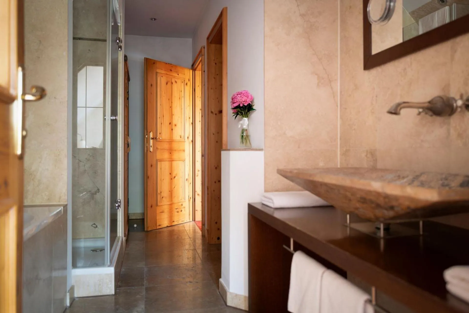 Bathroom in Romantik Landhotel 3Kronen