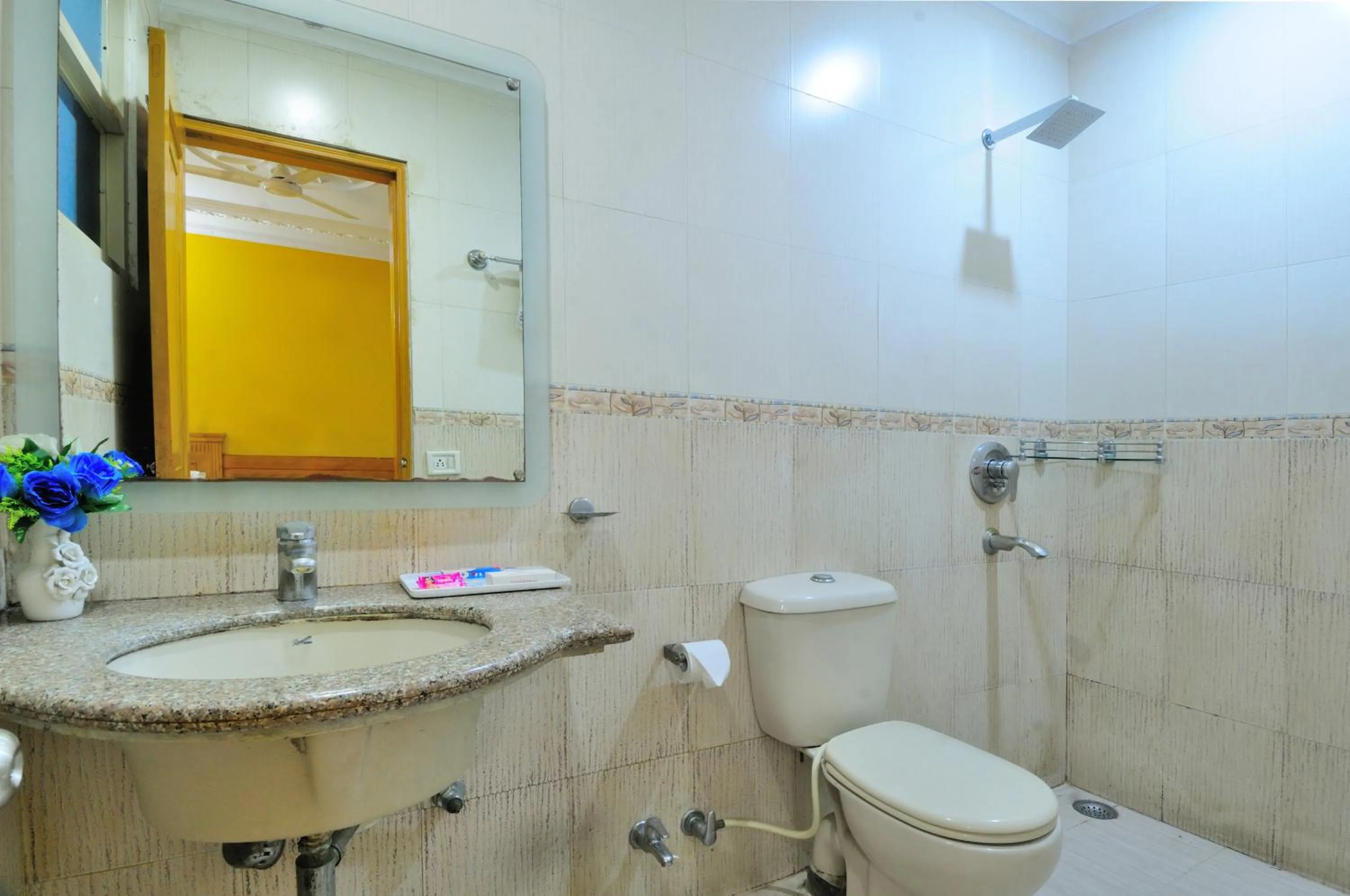 Shower, Bathroom in Hotel Maharaja Residency