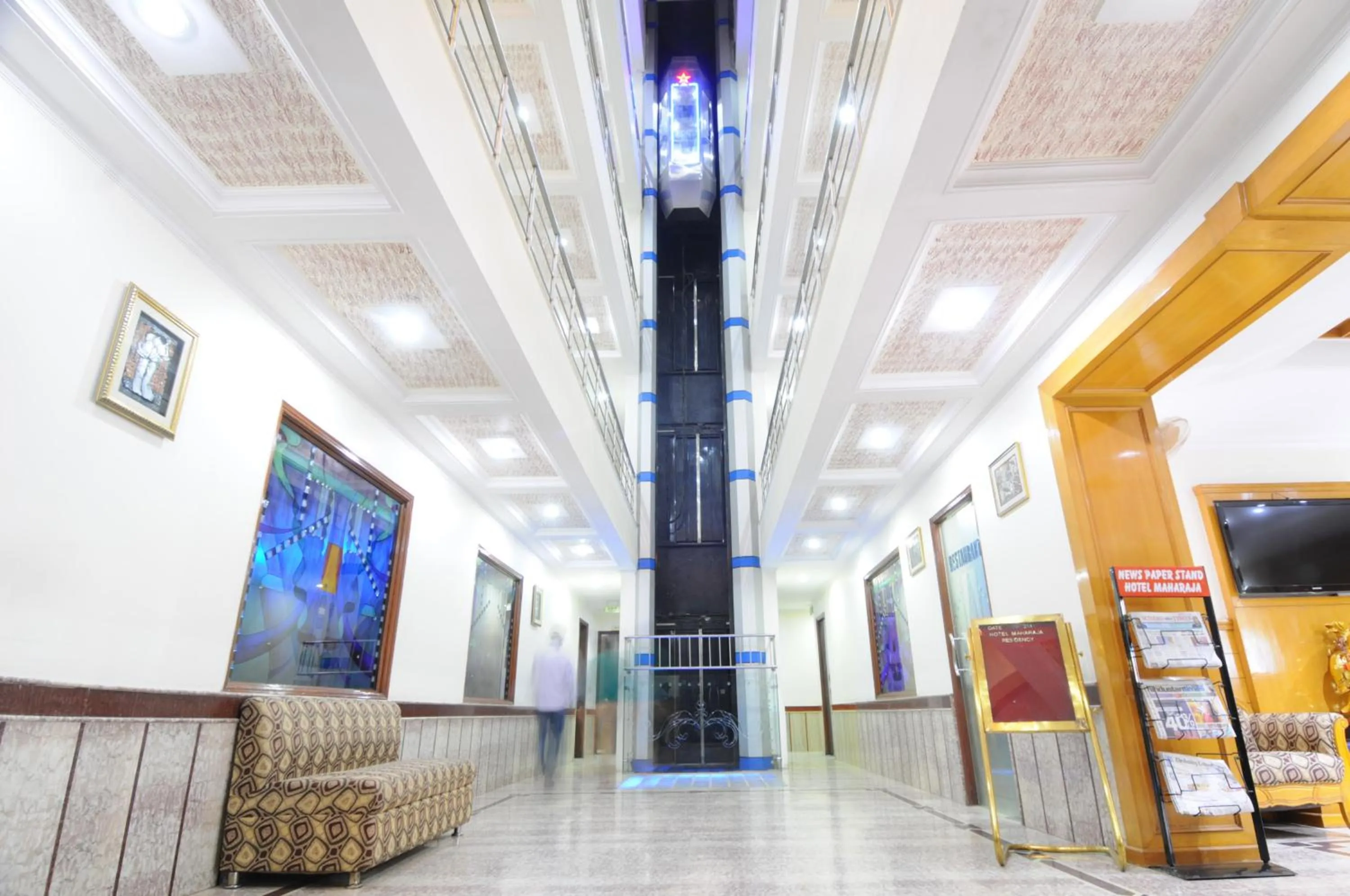 Lobby or reception, Lobby/Reception in Hotel Maharaja Residency
