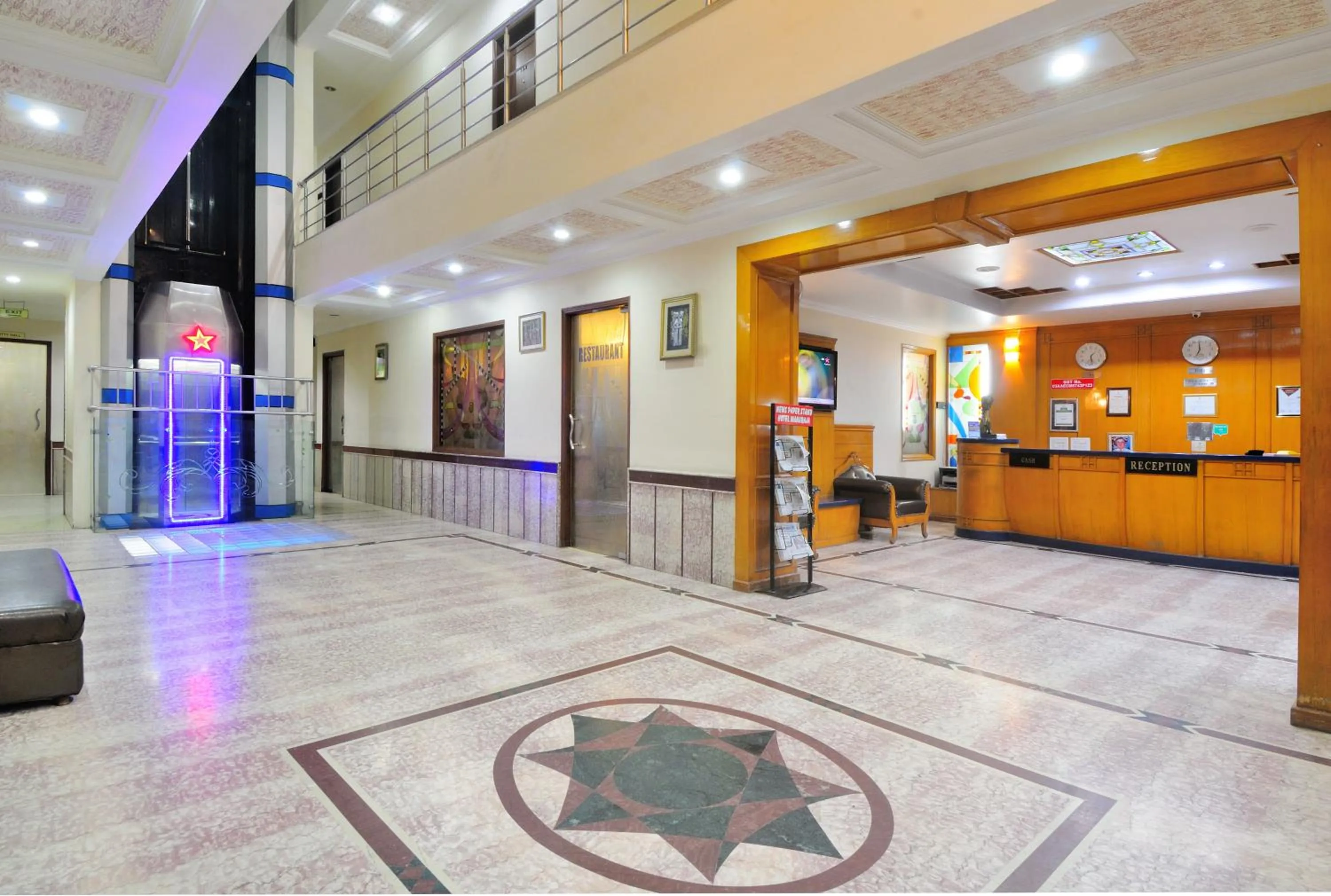 Lobby or reception, Lobby/Reception in Hotel Maharaja Residency