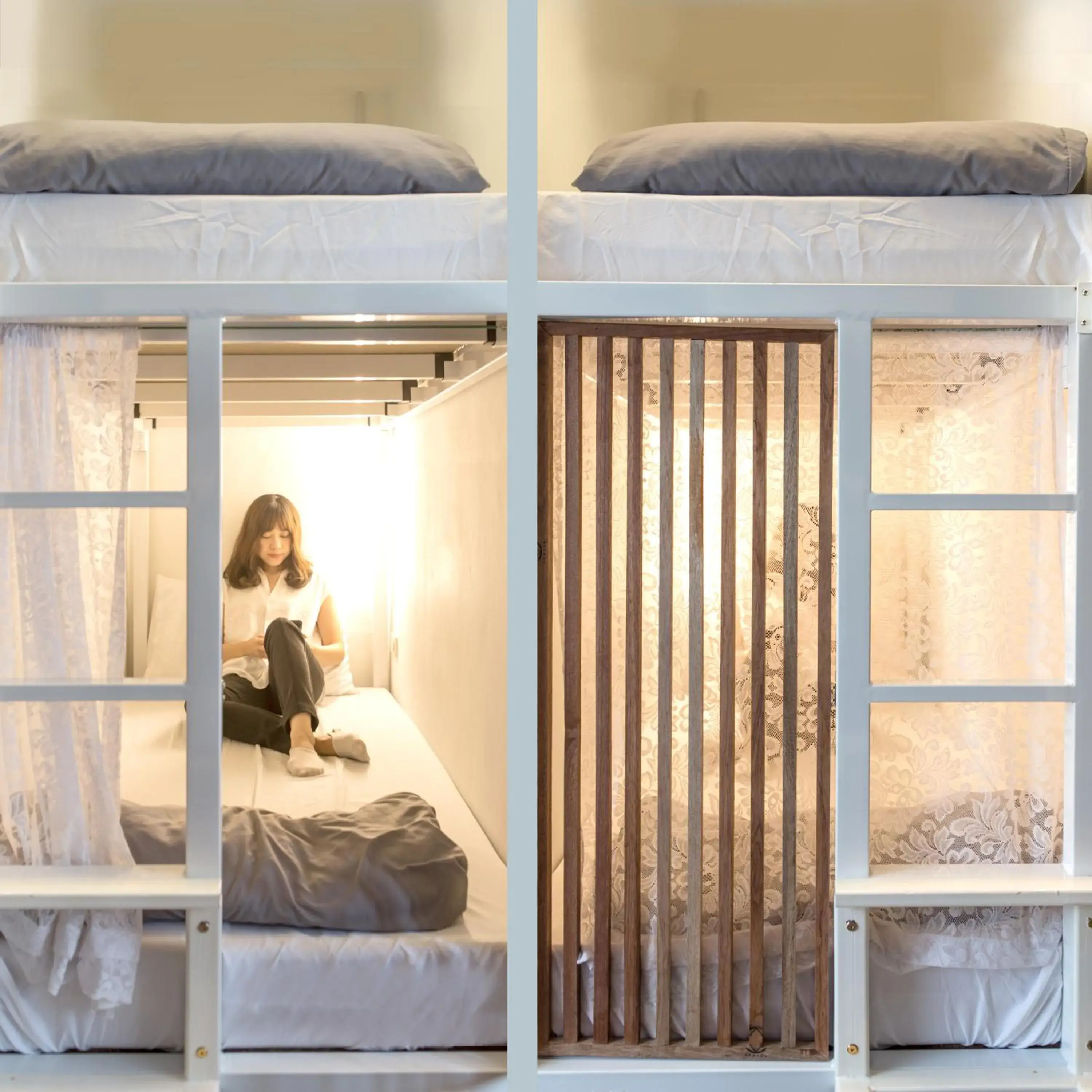 Bed in 10-Bed Mixed Dormitory Room in Chatel Samyan - Self check-in Bed in 10-Bed Mixed Dormitory Room in Chatel Samyan - Self check-in