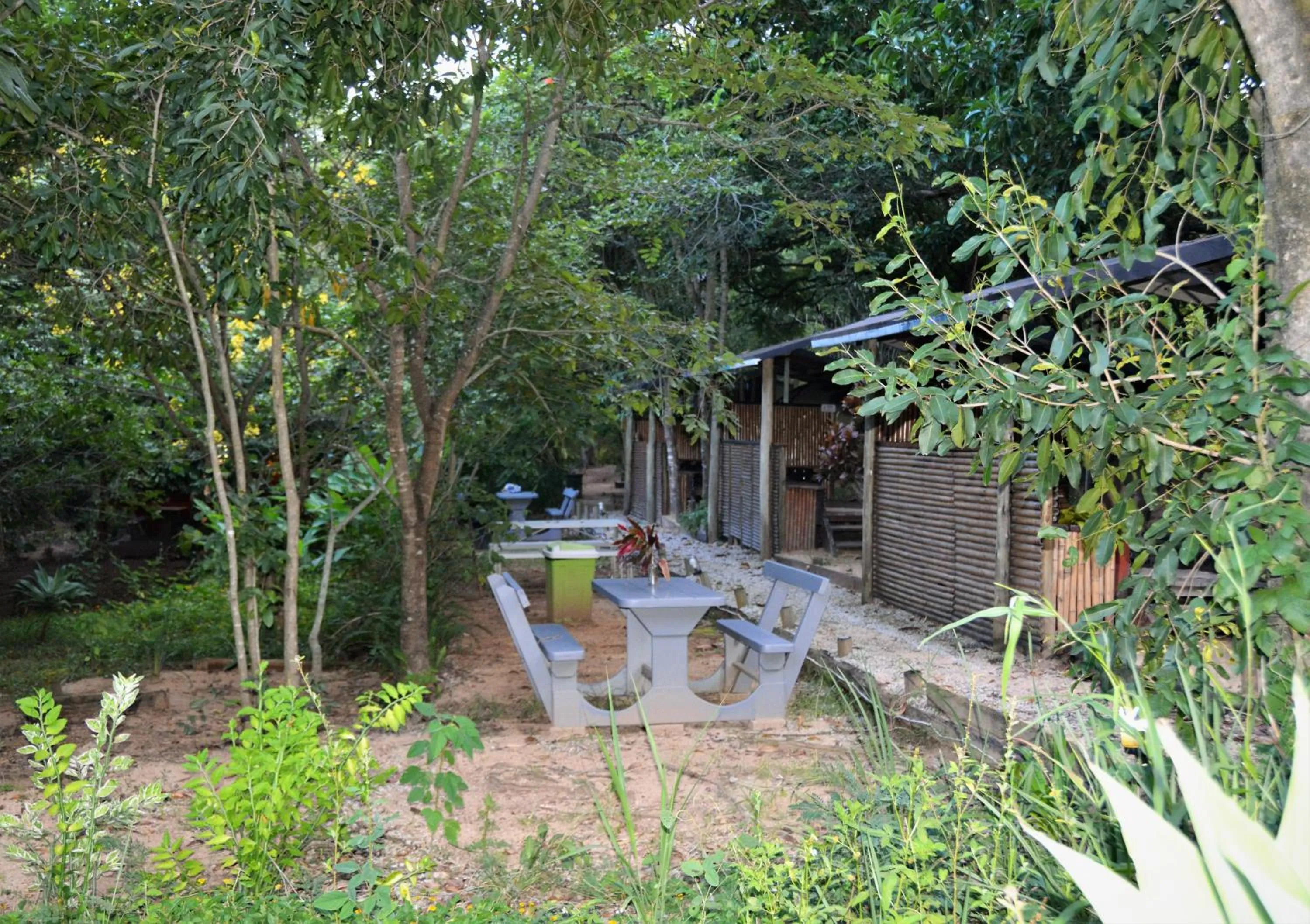 Patio in Hazyview Adventure Backpackers