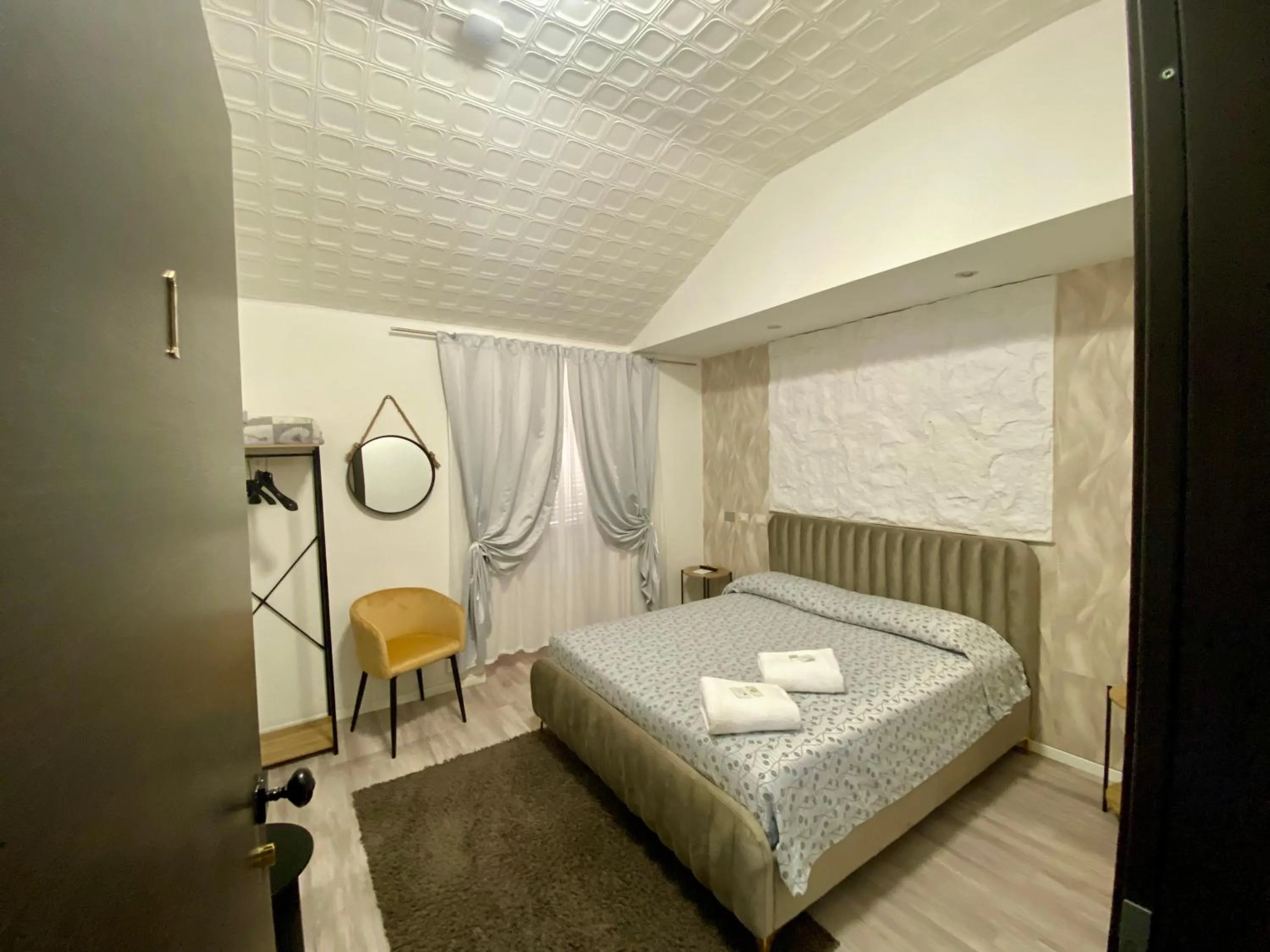 Bed in Guest House Minas