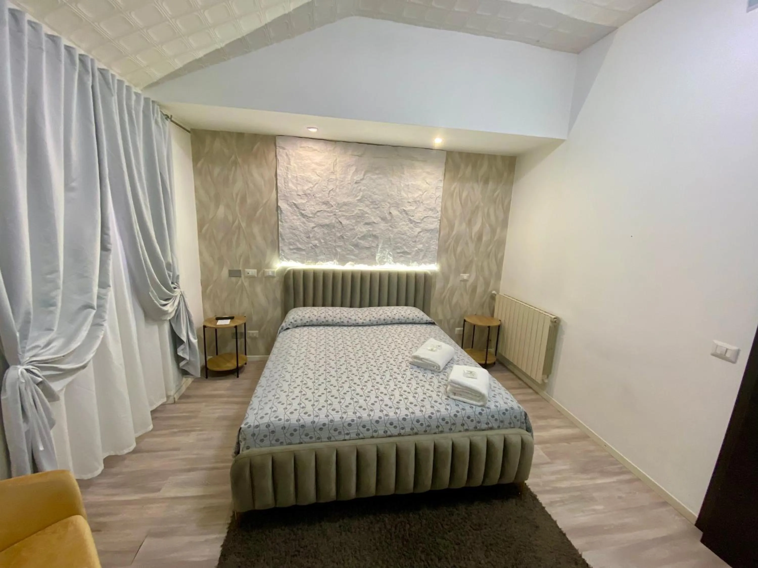 Bed in Guest House Minas