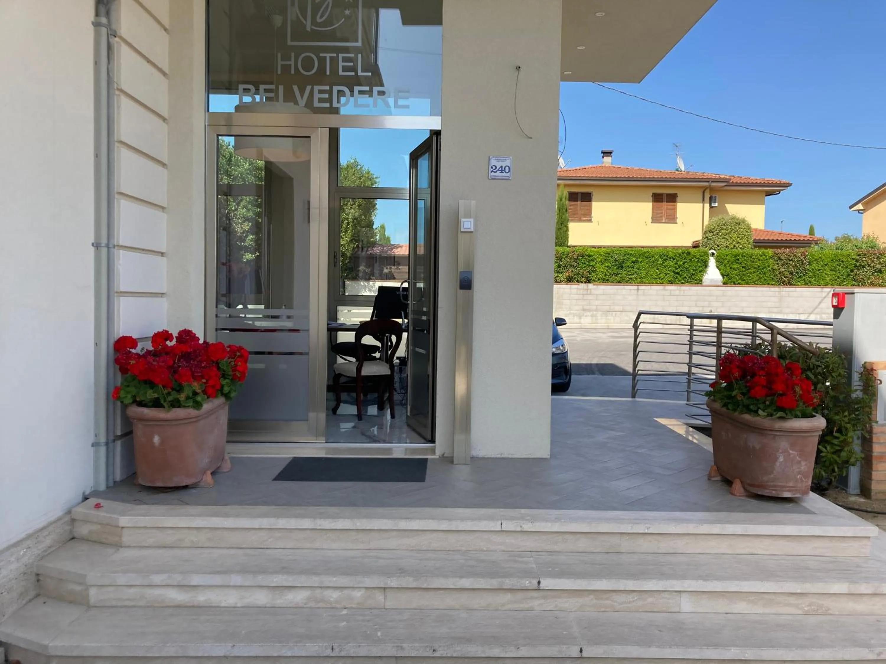 Facade/entrance in Hotel Belvedere
