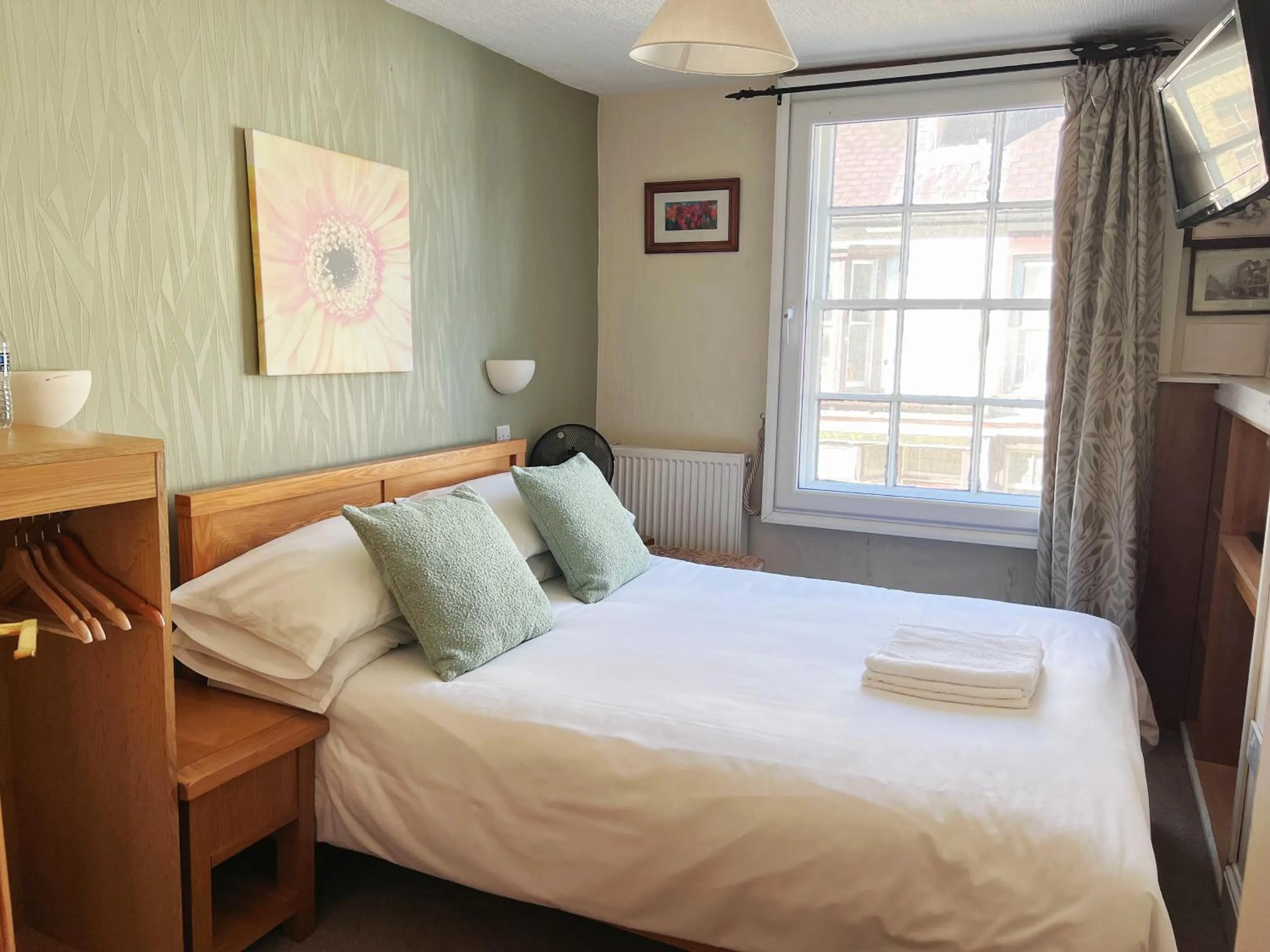 Bed in The Crown Hotel