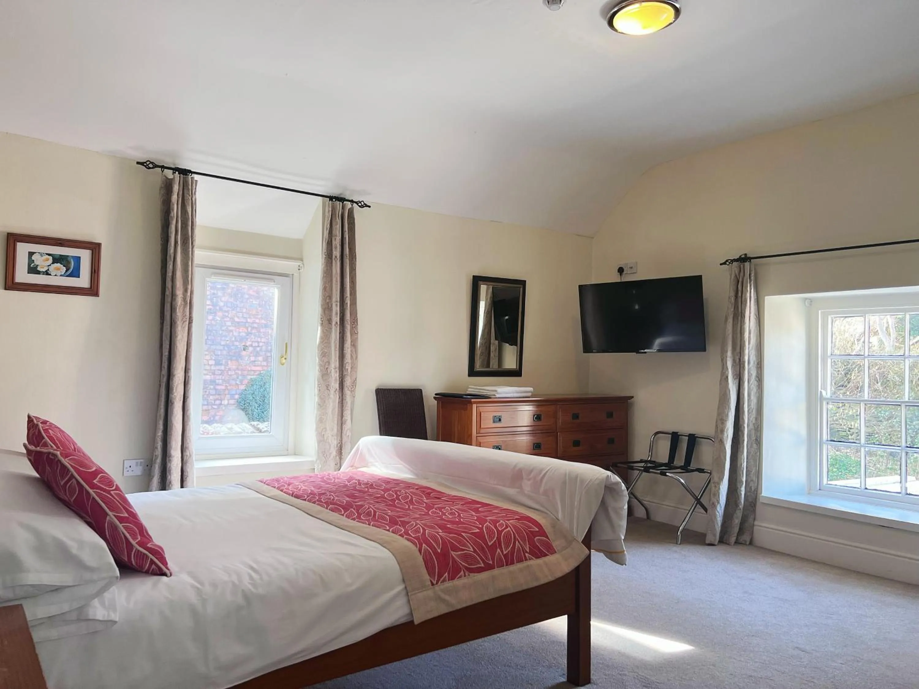 Bed in The Crown Hotel